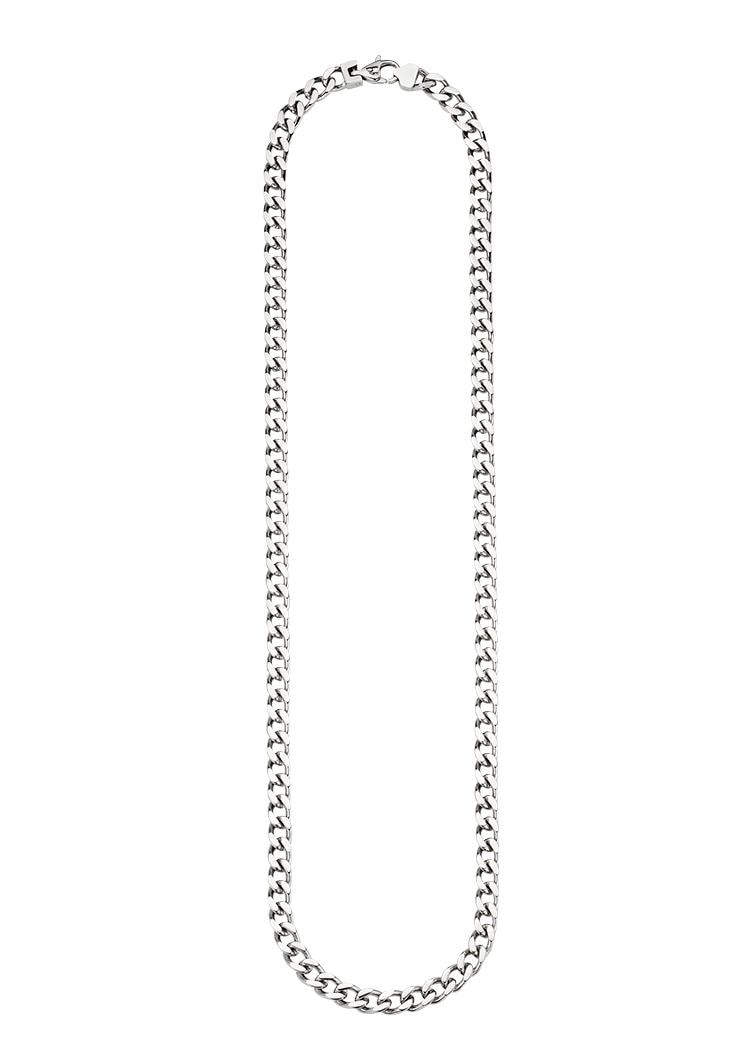 Bruno Banani Edelstahlkette »Schmuck Geschenk Halskette Panzerkette Silber«