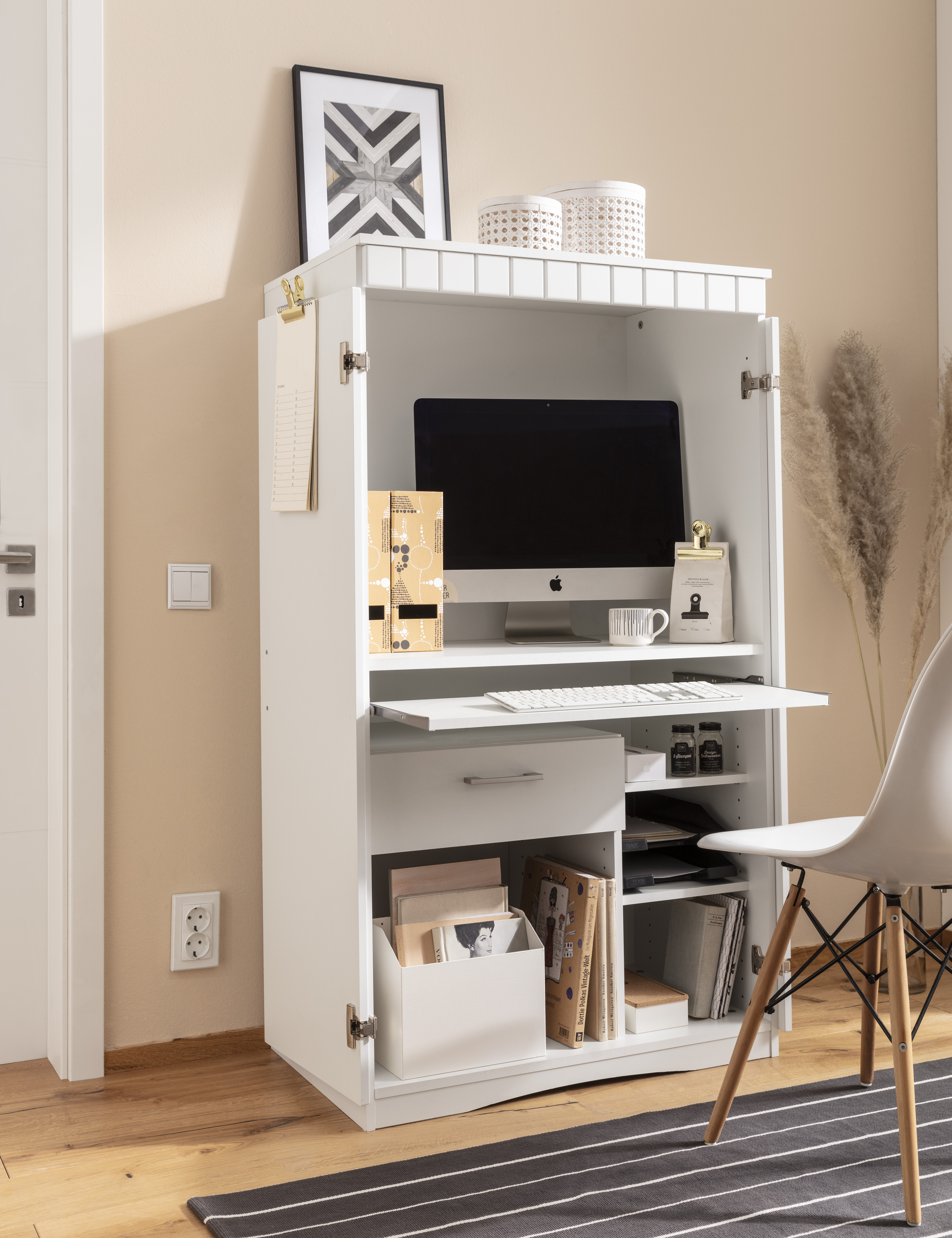 Sekretär »Niklas«, Made in Germany, PC-Schrank, Home Office
