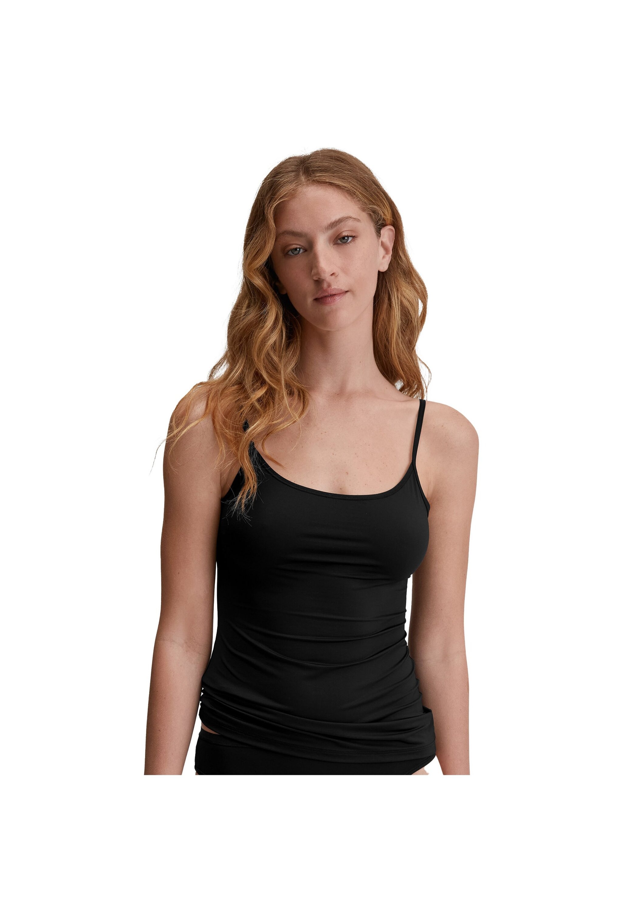 CALIDA Unterhemd »Unterhemd Sleek Skin Spaghetti Top 2P 2er Pack«