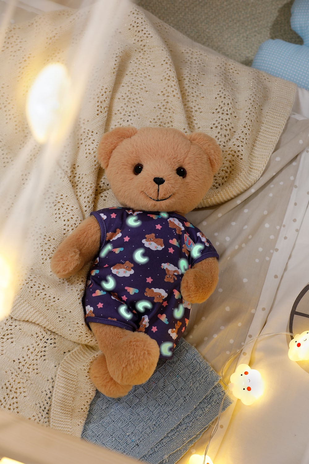 Baby Born Kuscheltier »Teddy mit leuchtendem Schlafanzug«