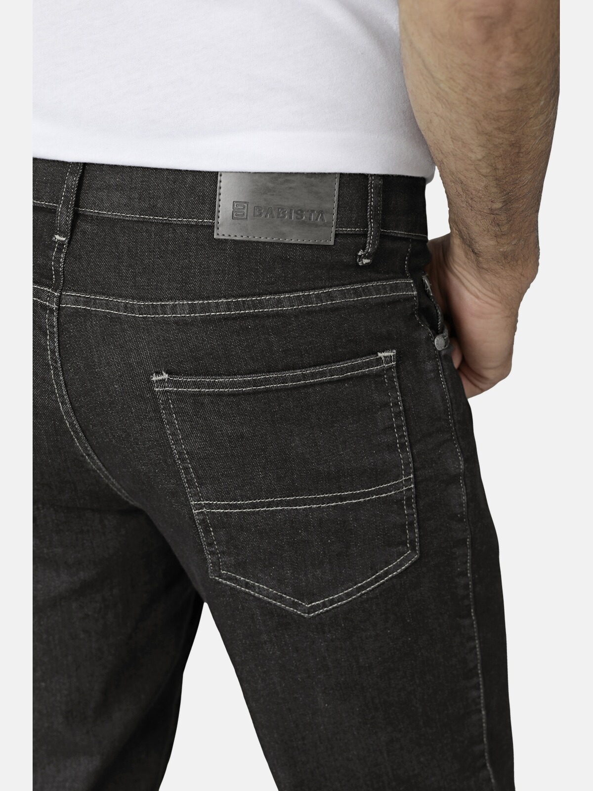 Babista 5-Pocket-Jeans »Tiefbundjeans VESTABELLA«, (1 tlg.), mit bequemen Unterbauchschnitt