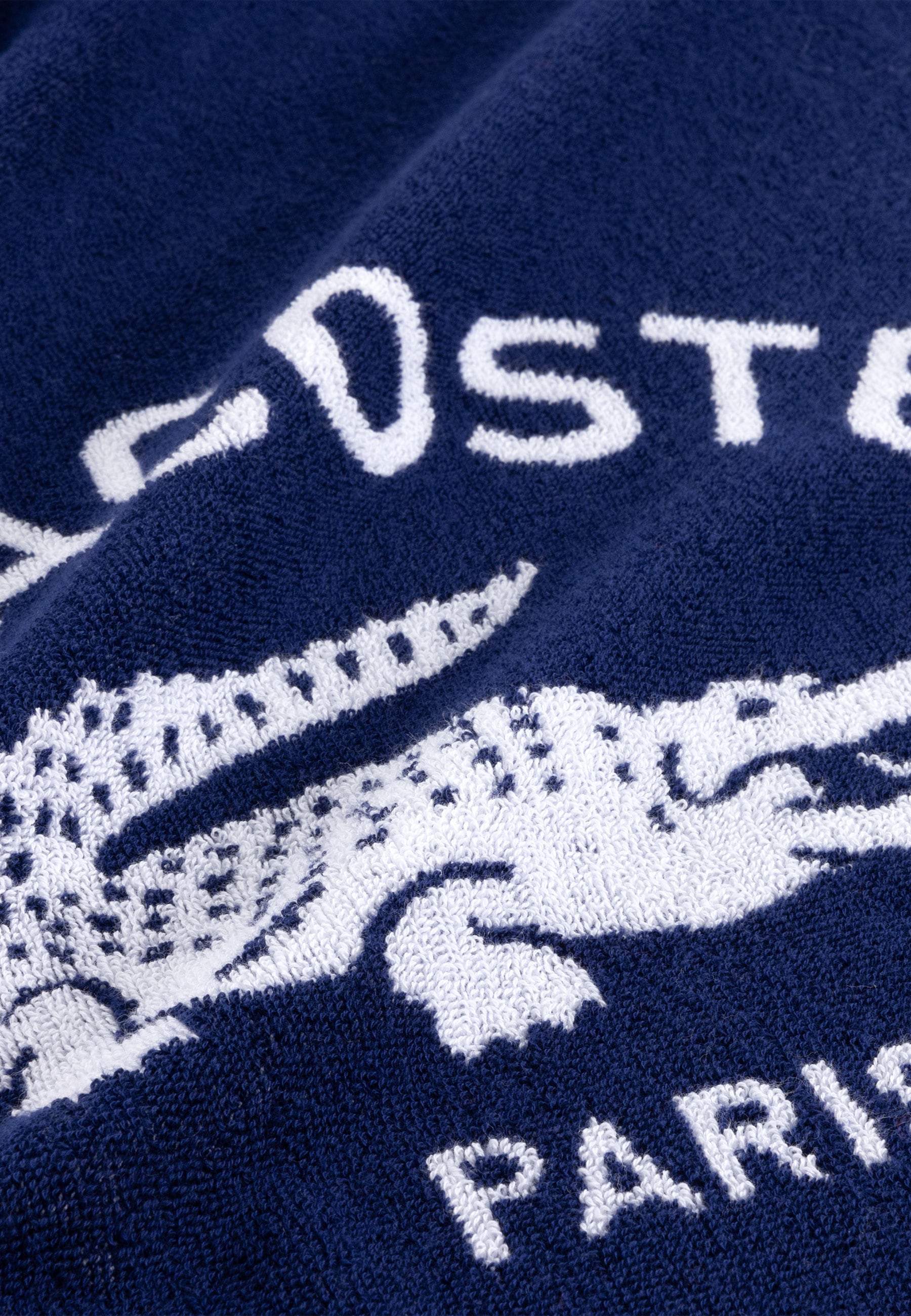 Lacoste Badetuch »LORIGIN« mit Label-Applikationen