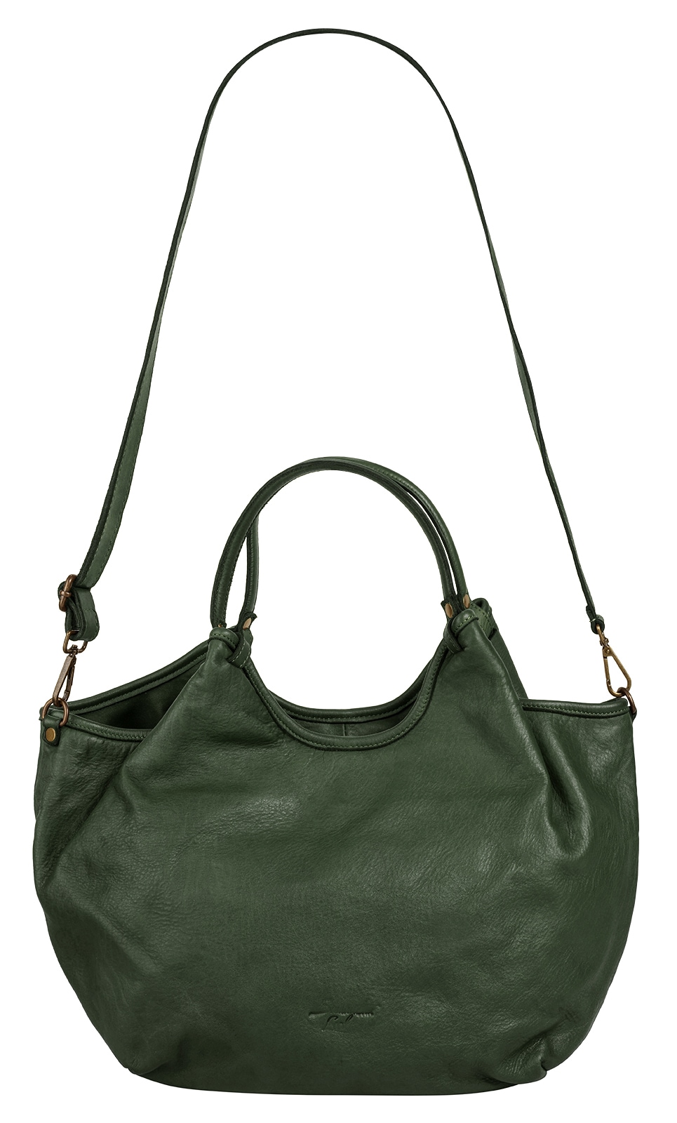 Samantha Look Henkeltasche, echt Leder, Made in Italy