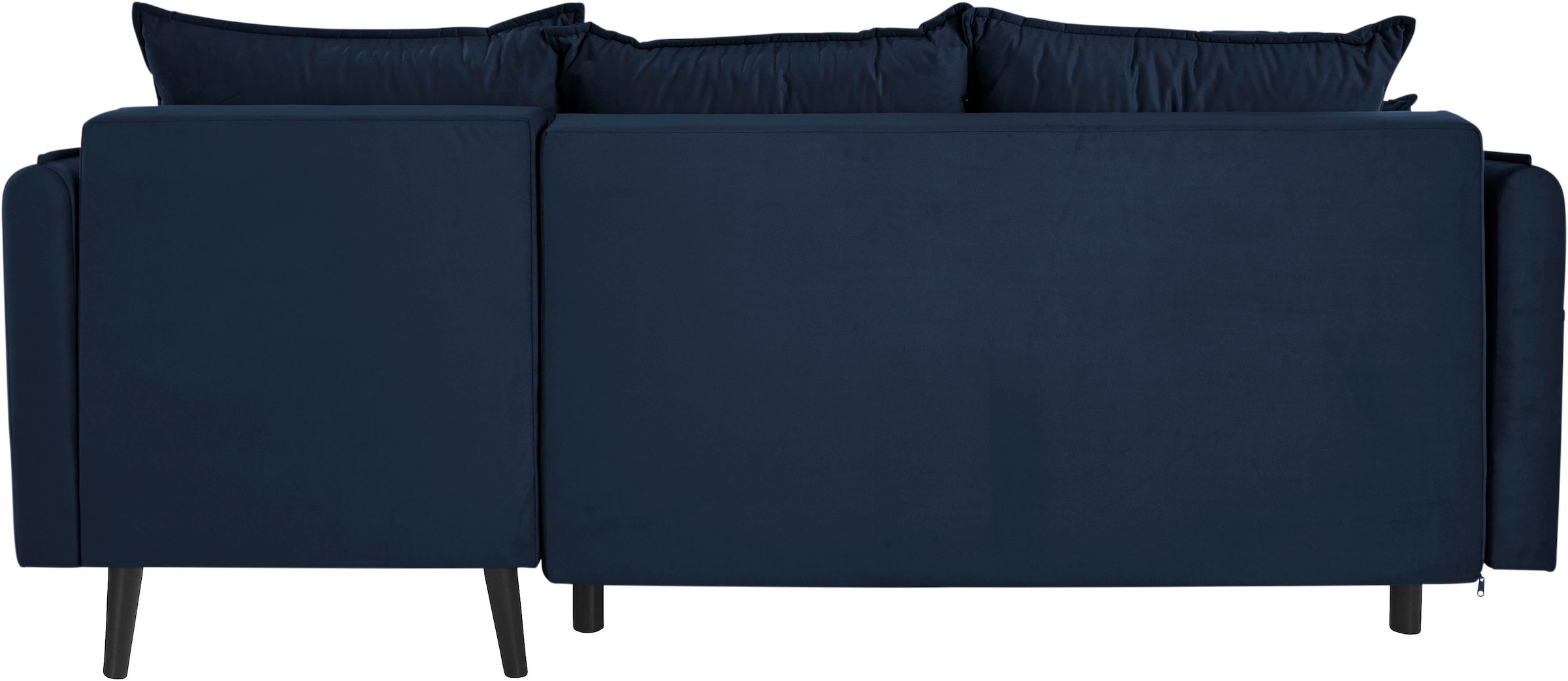 Home affaire Ecksofa »Asra L-Form, B: 240 cm« Bettfunktion, Bettkasten, Taschen & 3 Zierkissen, Federkern