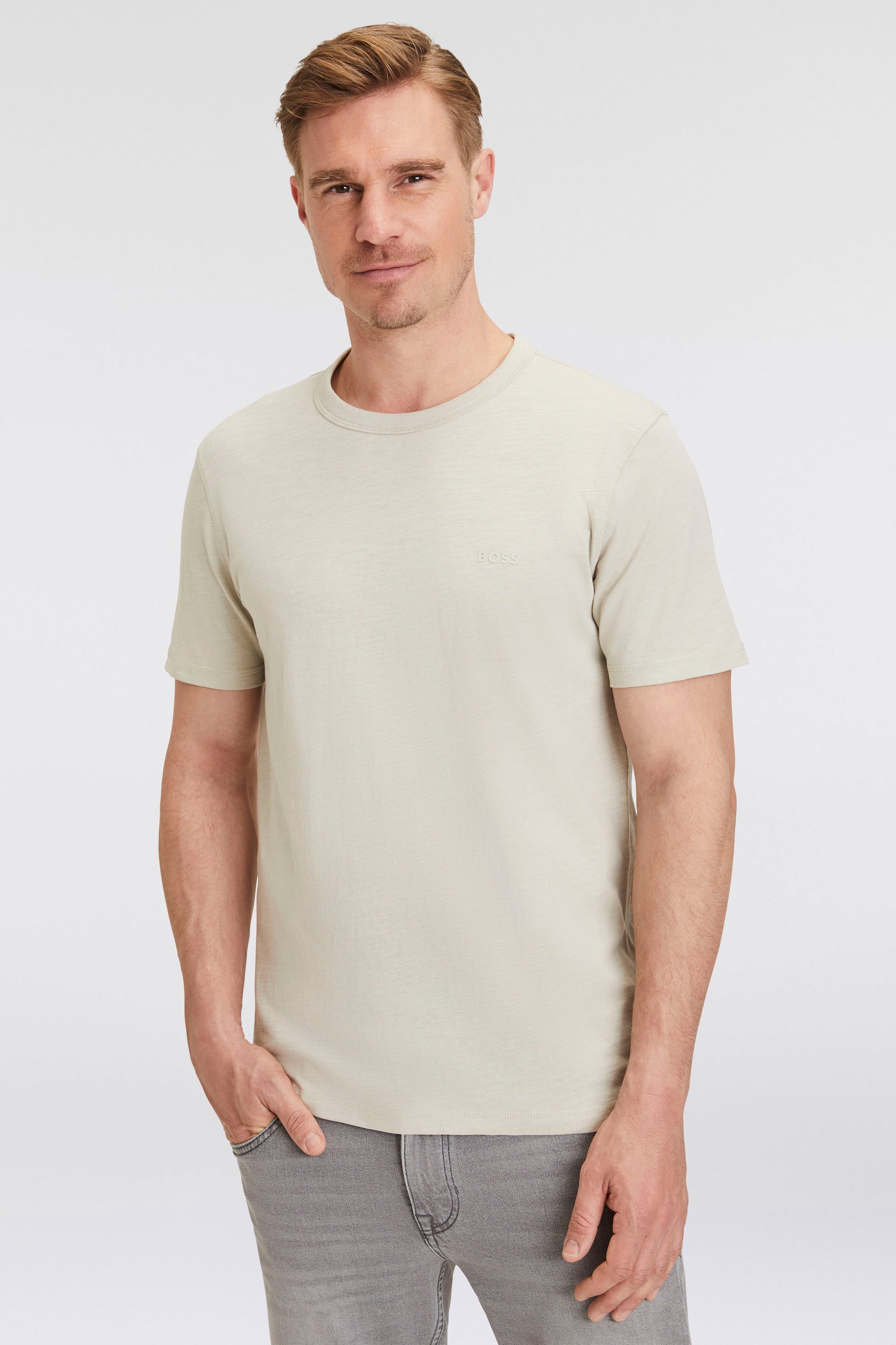 BOSS ORANGE T-Shirt »Tegood«, mit Rundhalsausschnitt
