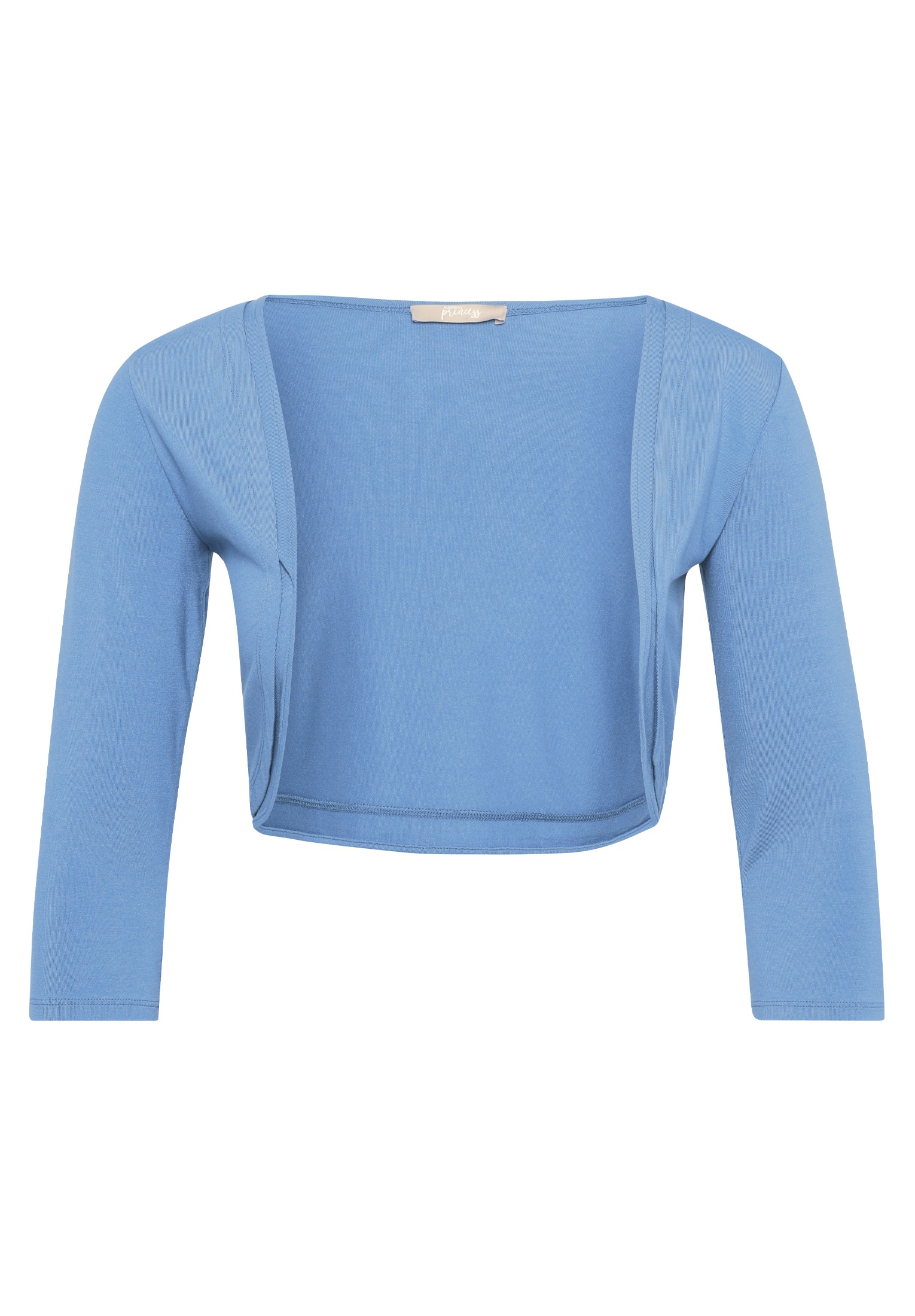 Vera Mont, Damen, Bolerojacke »Bolero-Jacke figurbetont«, Hushed Blue, 34, Hushed Blue, Passform: Figurbetont