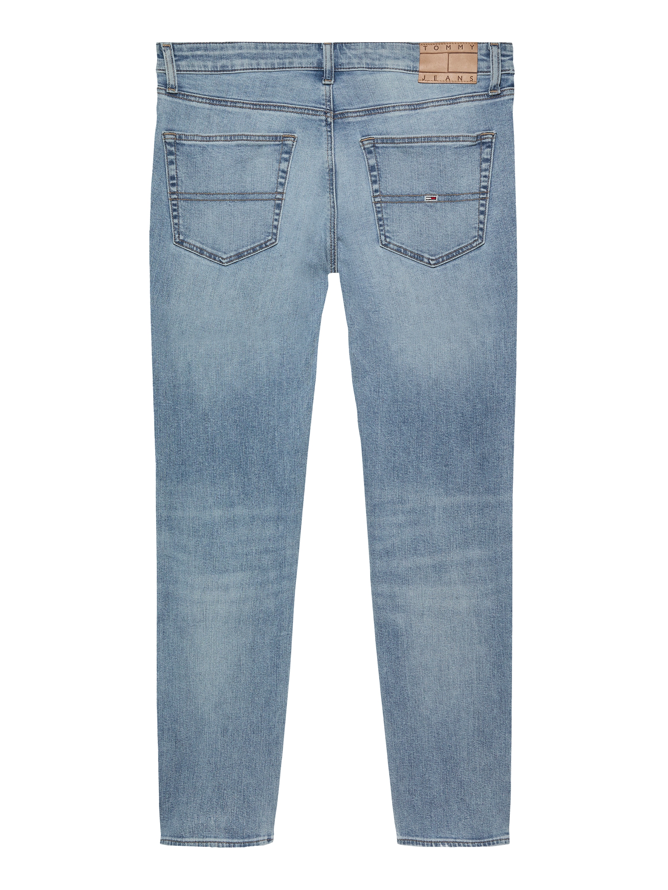 Tommy Jeans Slim-fit-Jeans »Austin Slim Tapered«, Mit Gürtelschlaufen