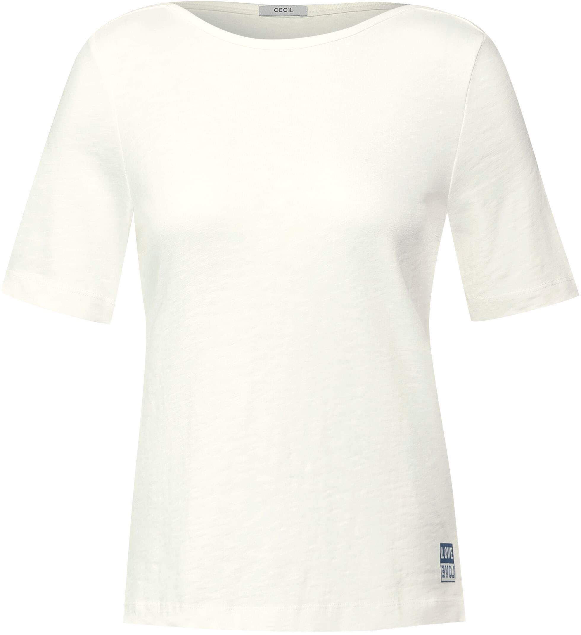in T-Shirt, Basicshirt Cecil Unifarbe UNIVERSAL bei online
