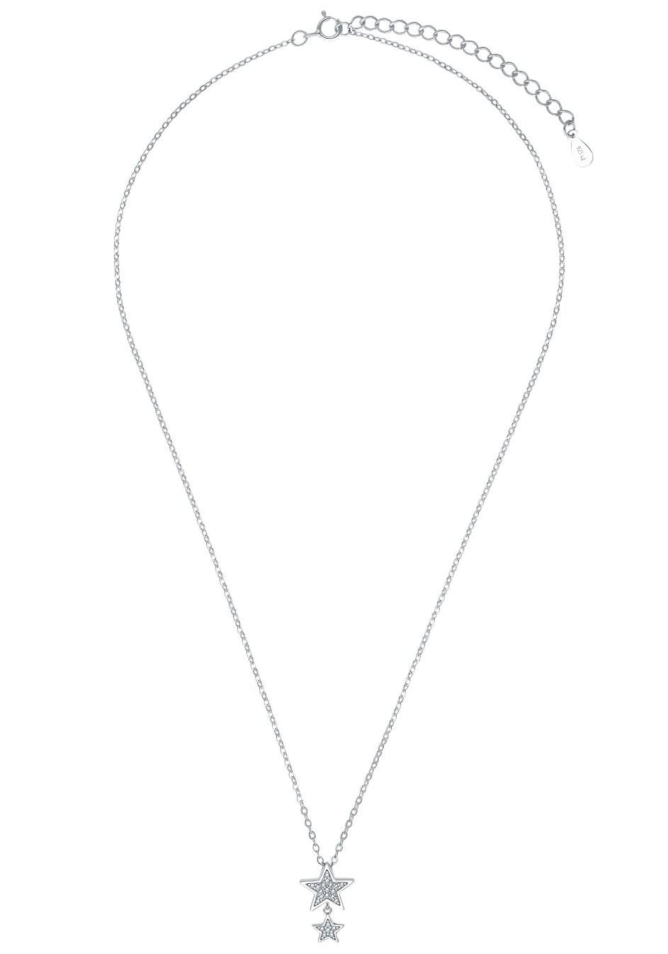 Amor Kette mit Anhänger »Stars« mit Zirkonia (synth.)