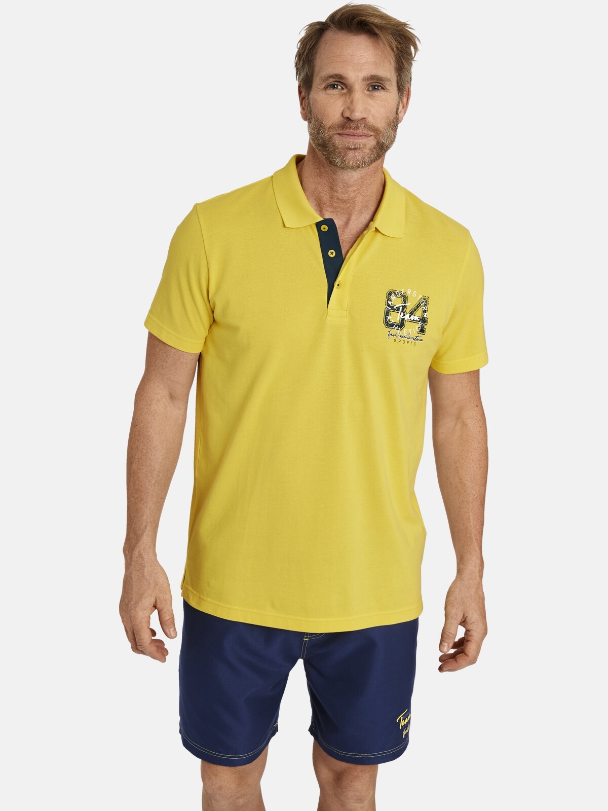 Jan Vanderstorm Poloshirt »Doppelpack Poloshirt GLENN«