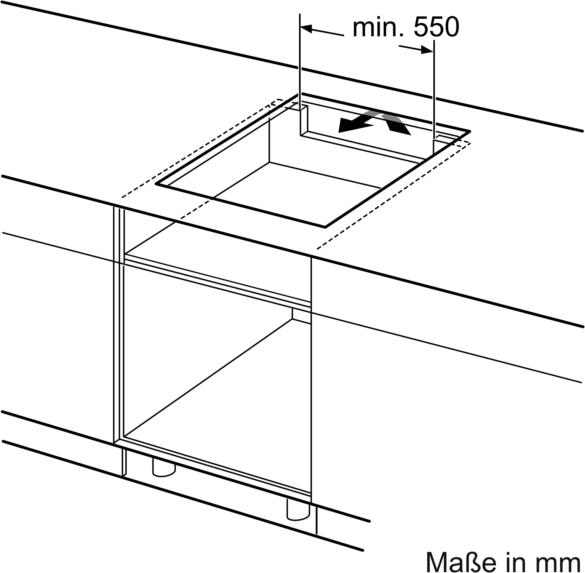 BOSCH Elektro-Herd-Set »HND779LS61«, mit Teleskopauszug nachrüstbar, Pyrolyse-Selbstreinigung, 3D Heißluft