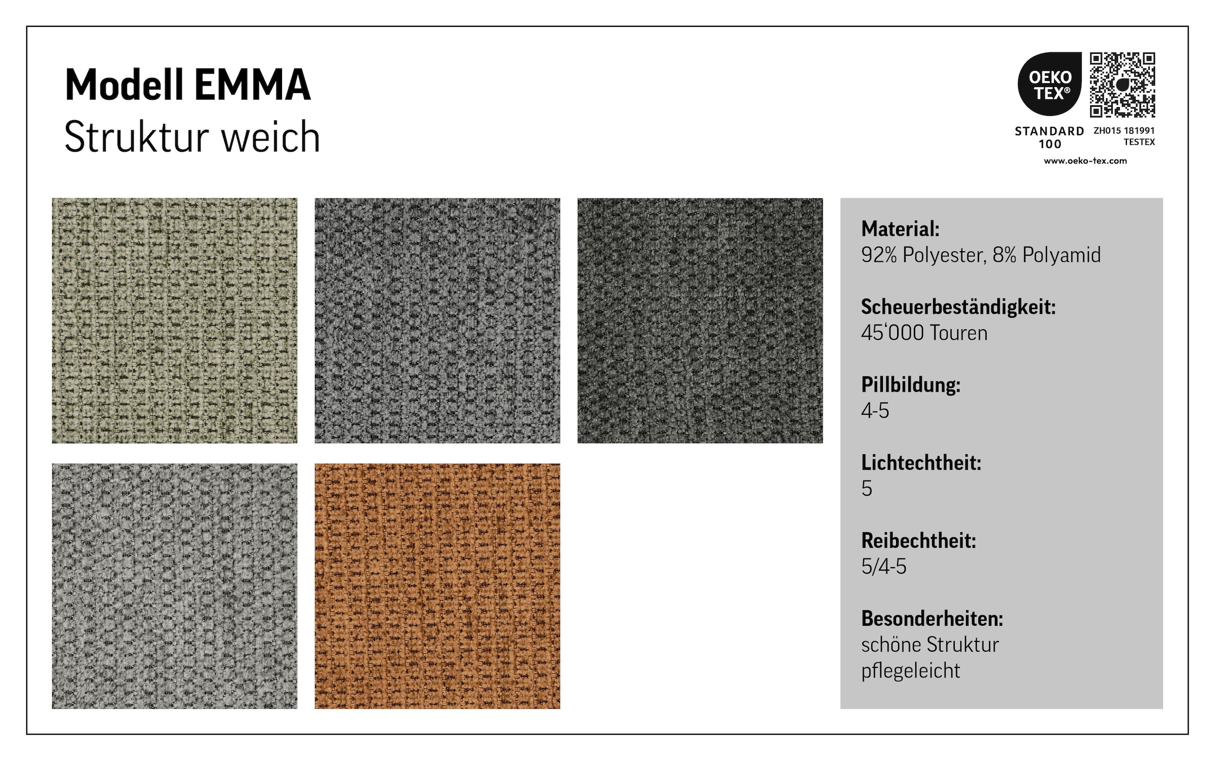 COTTA Ecksofa »Emma L-Form«, mit Kopfteilverstellung, wahlweise mit Bettfunktion & Bettkasten