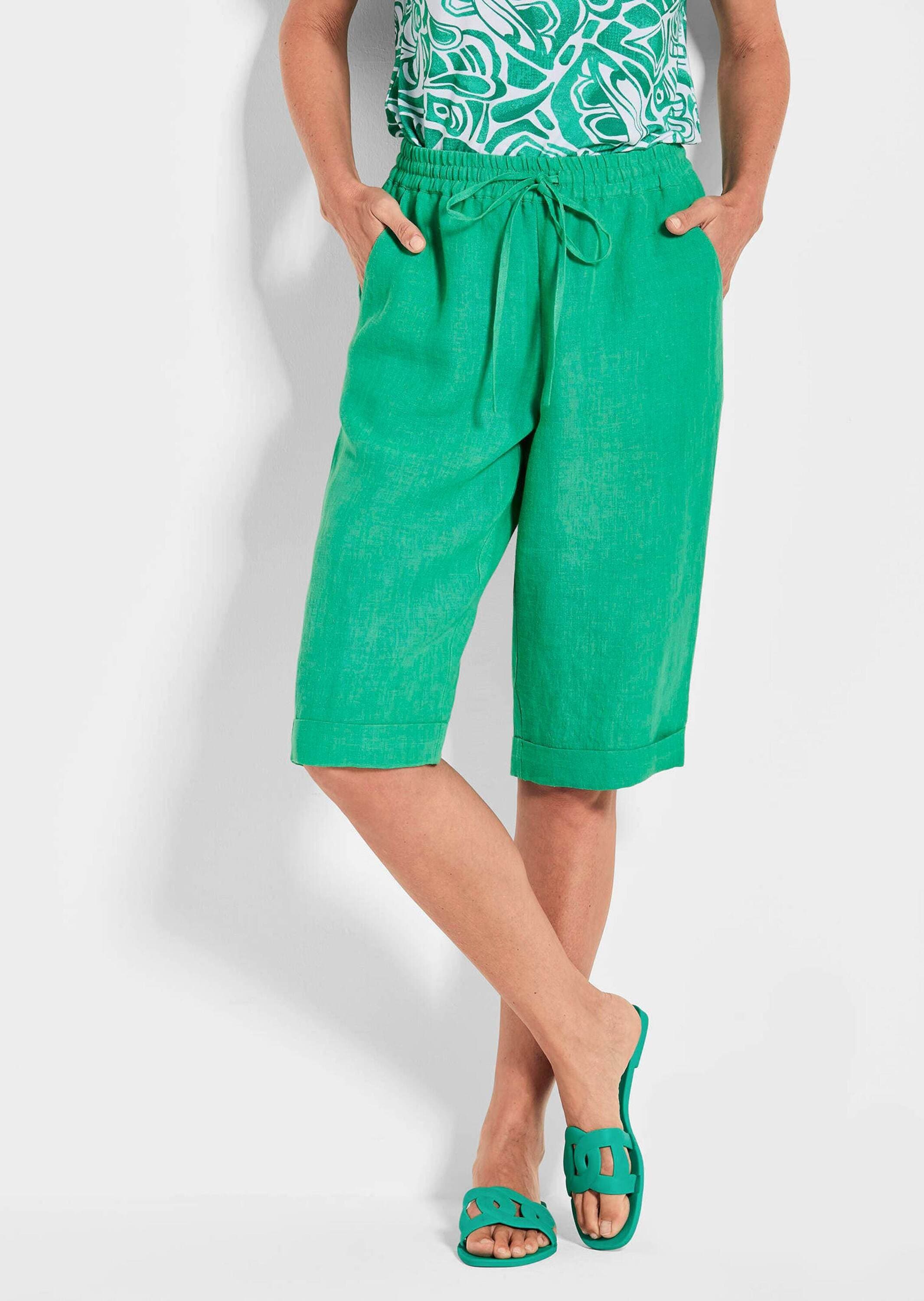 GOLDNER Schlupfhose »Sportliche CARLA Midihose«