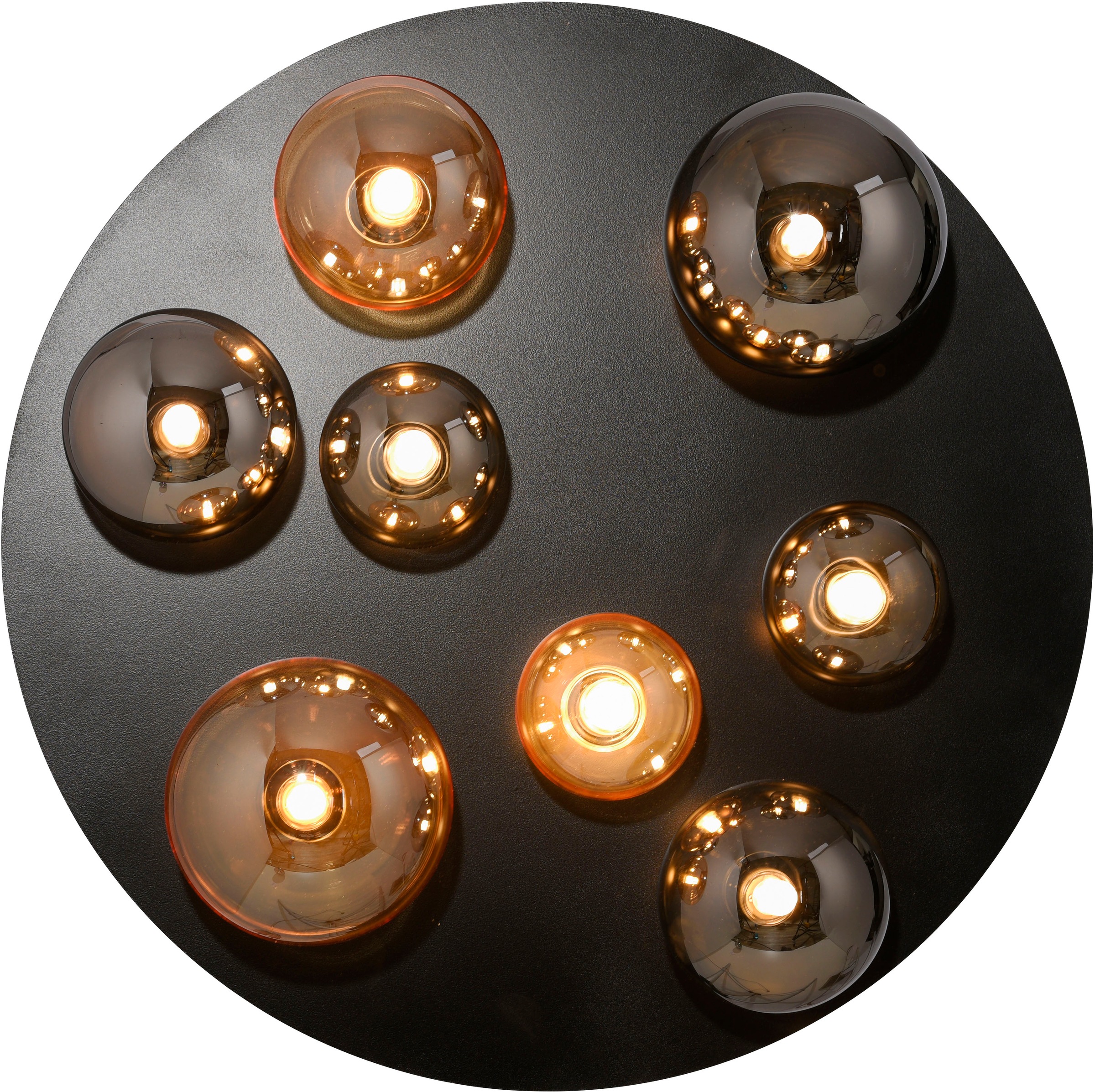 Paul Neuhaus LED Deckenleuchte »POPSICLE« G9 1 Stk. Warmweiß Rauch und Ambergläser in vers. Größen