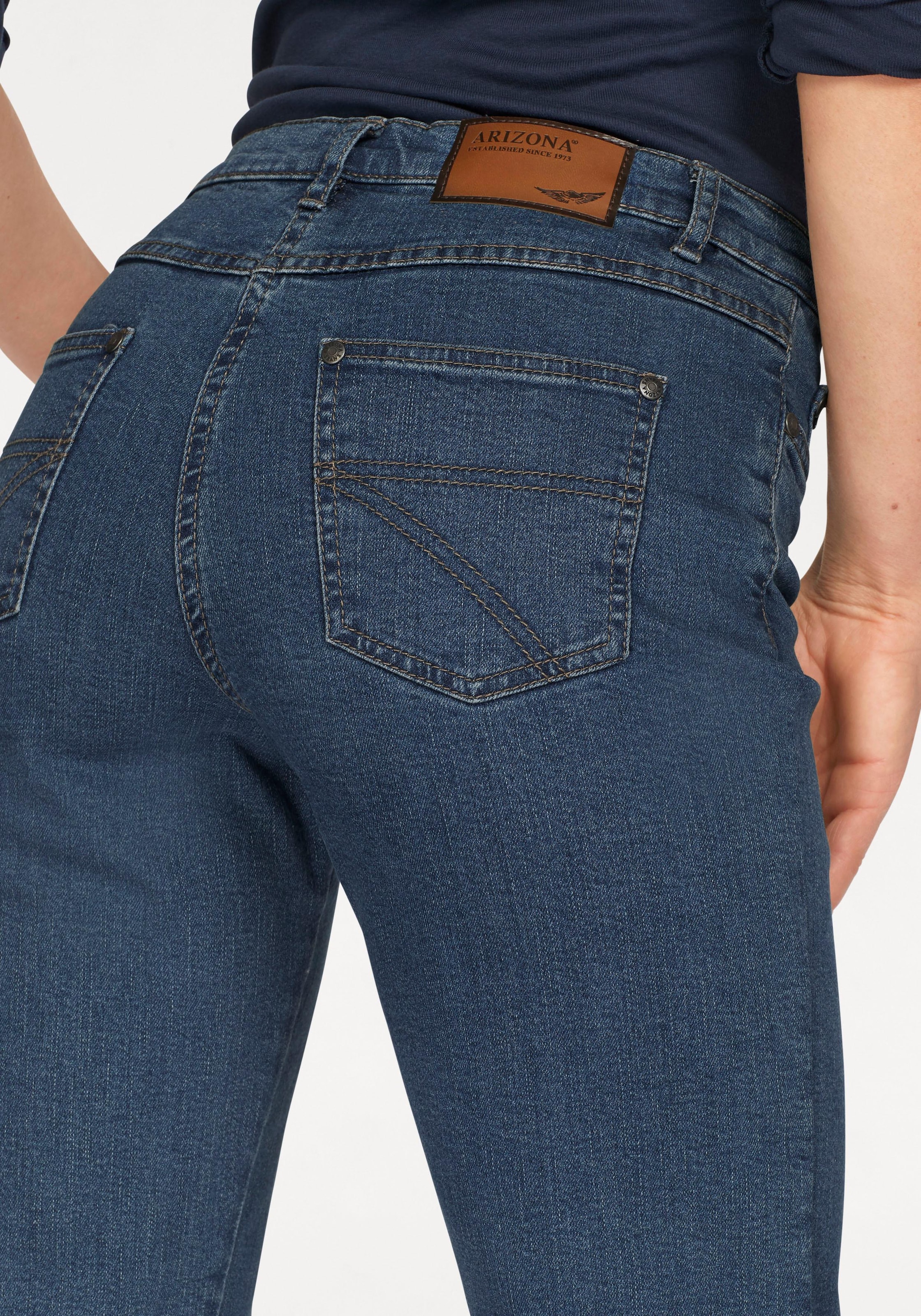 Arizona Gerade Jeans »Annett«, High Waist