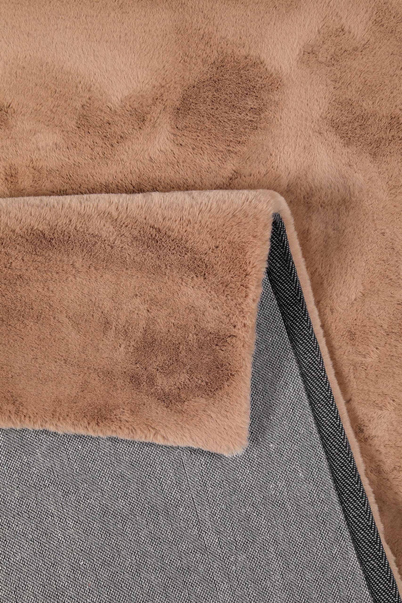 Esprit Hochflor-Teppich »Alice ESP-4377, Kunstfell«, rechteckig, 25 mm Höhe, Kaninchenfell-Haptik, besonders weich und dicht, für alle Räume