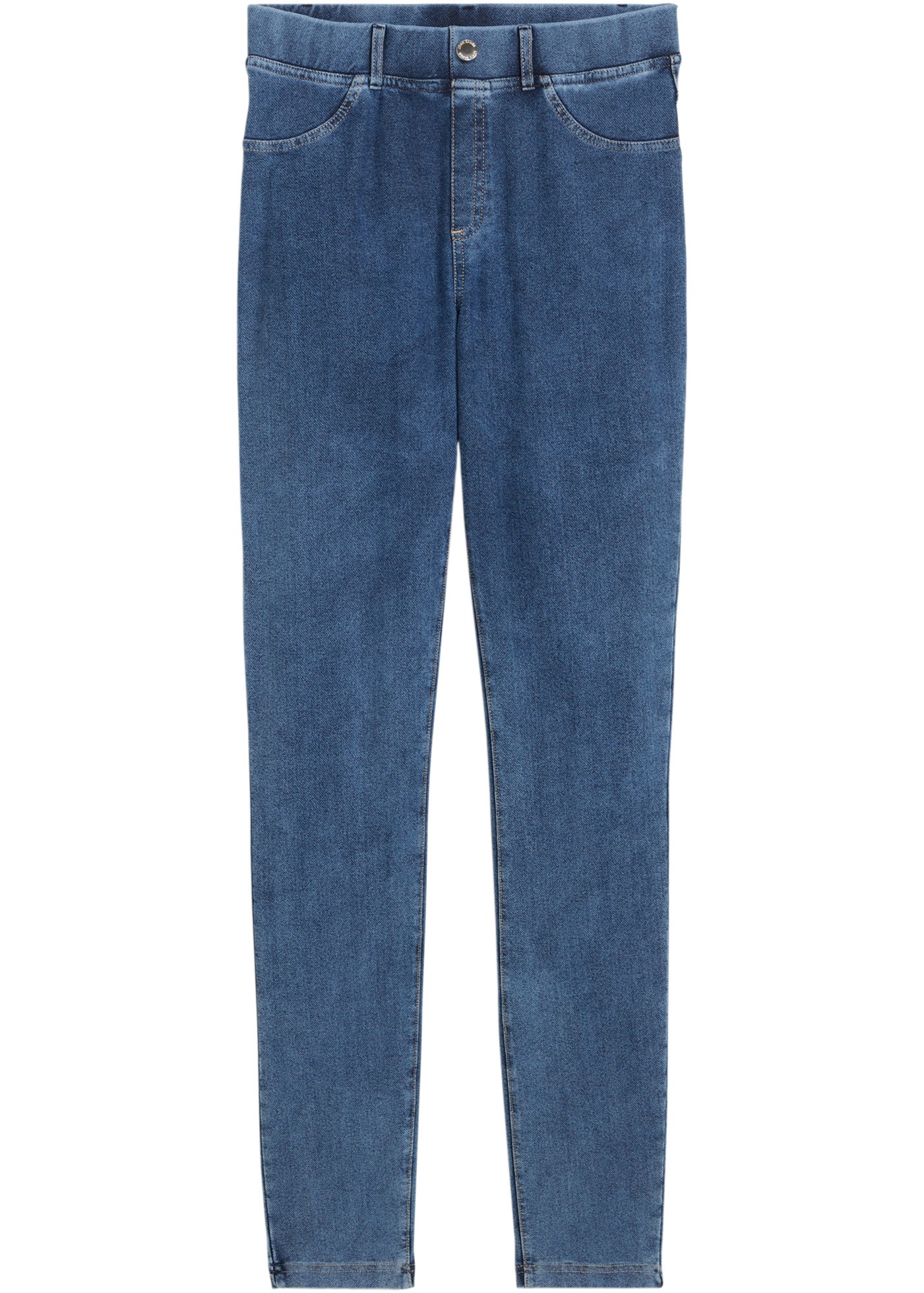 bonprix Leggings »Leggings in Jeansoptik«  aus Baumwollmischung, Slim fit, in Jeansoptik, mit Eingrifftaschen