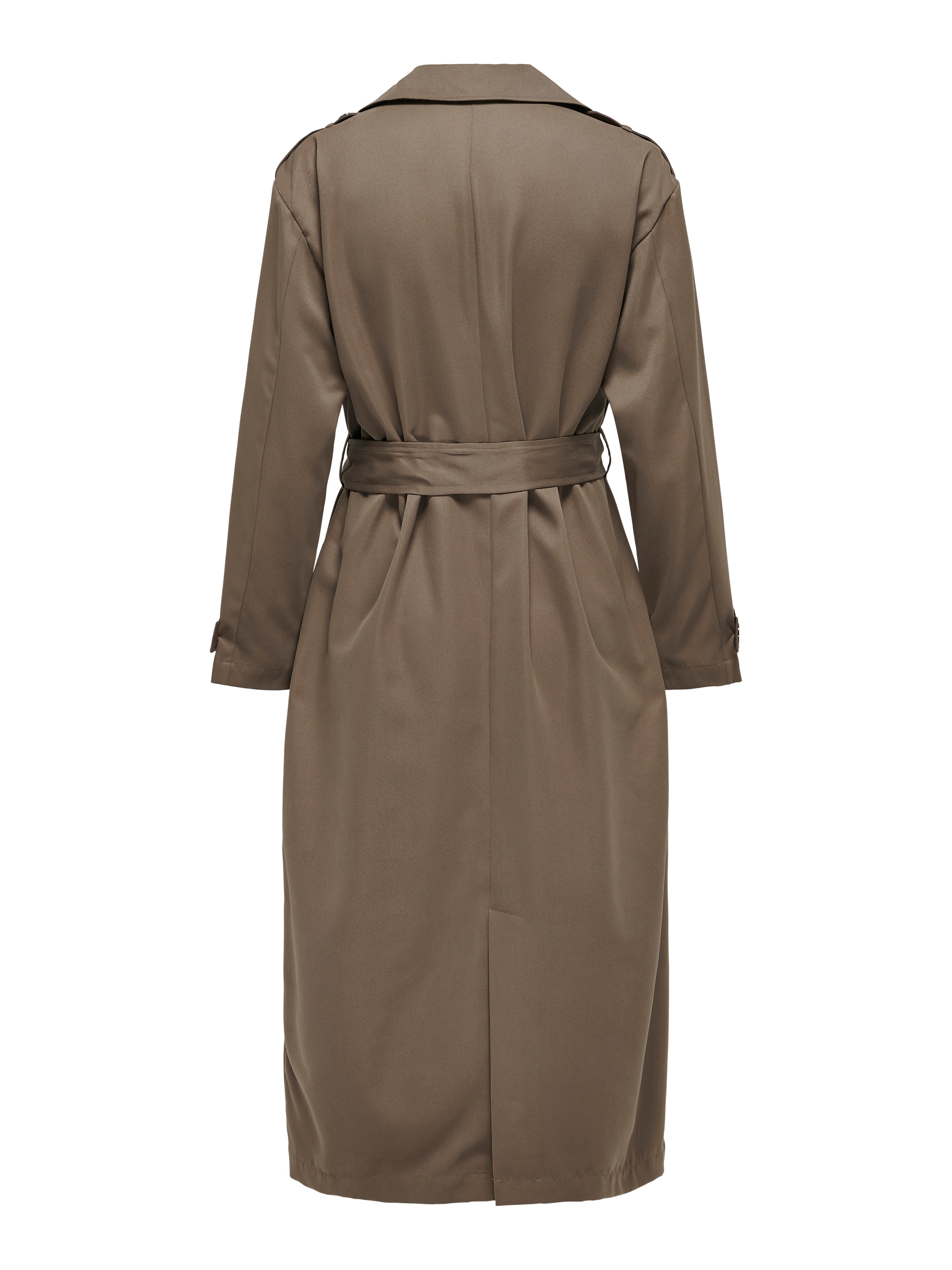 ONLY Trenchcoat »ONLLINE X-LONG TRENCHCOAT OTW NOOS«, mit Bindegürtel an der Taille - 2 Seitentaschen
