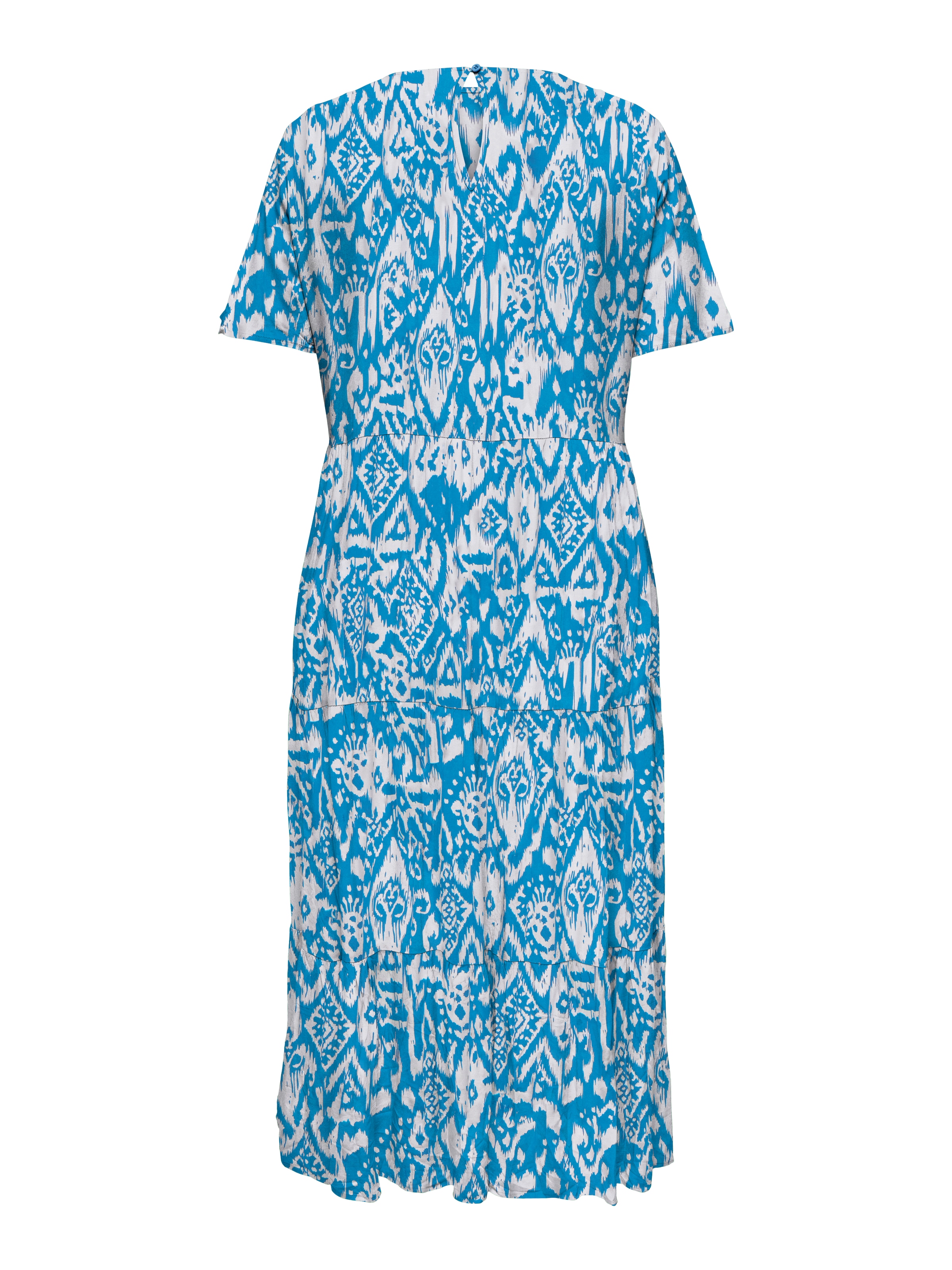 ONLY CARMAKOMA Druckkleid »CARMARRAKESH LIFE SS MIDI DRESS AOP«