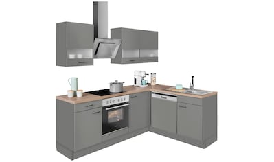OPTIFIT Winkelküche »Elga«, ohne E-Geräte, Premium-Küche mit Soft-Close-Funktion,... kaufen