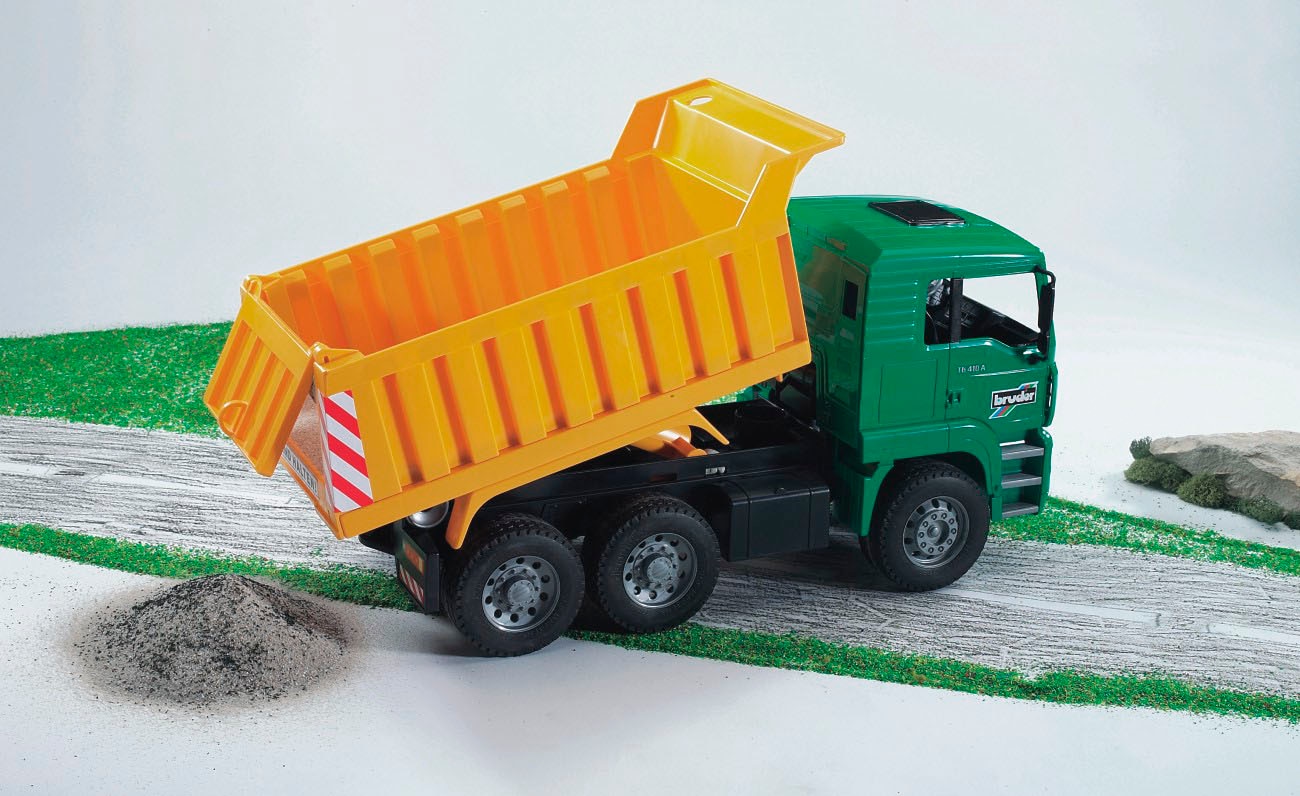 Bruder® Spielzeug-Kipper »MAN TGA LKW 45 cm mit Kippmulde (02765)« Made in Europe