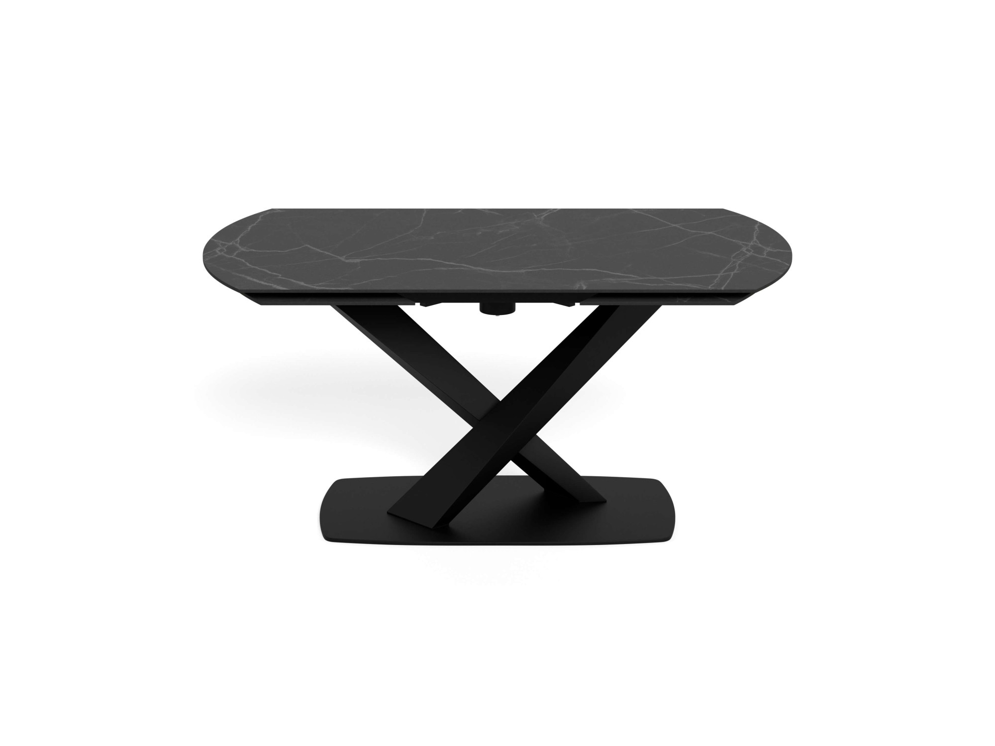 ACTONA GROUP Esstisch »Morellla, Speisetisch, Tisch« Esstisch, Keramikplatte, oval, Drehfunktion, Stahlfuß, 6–8 Sitzplätze