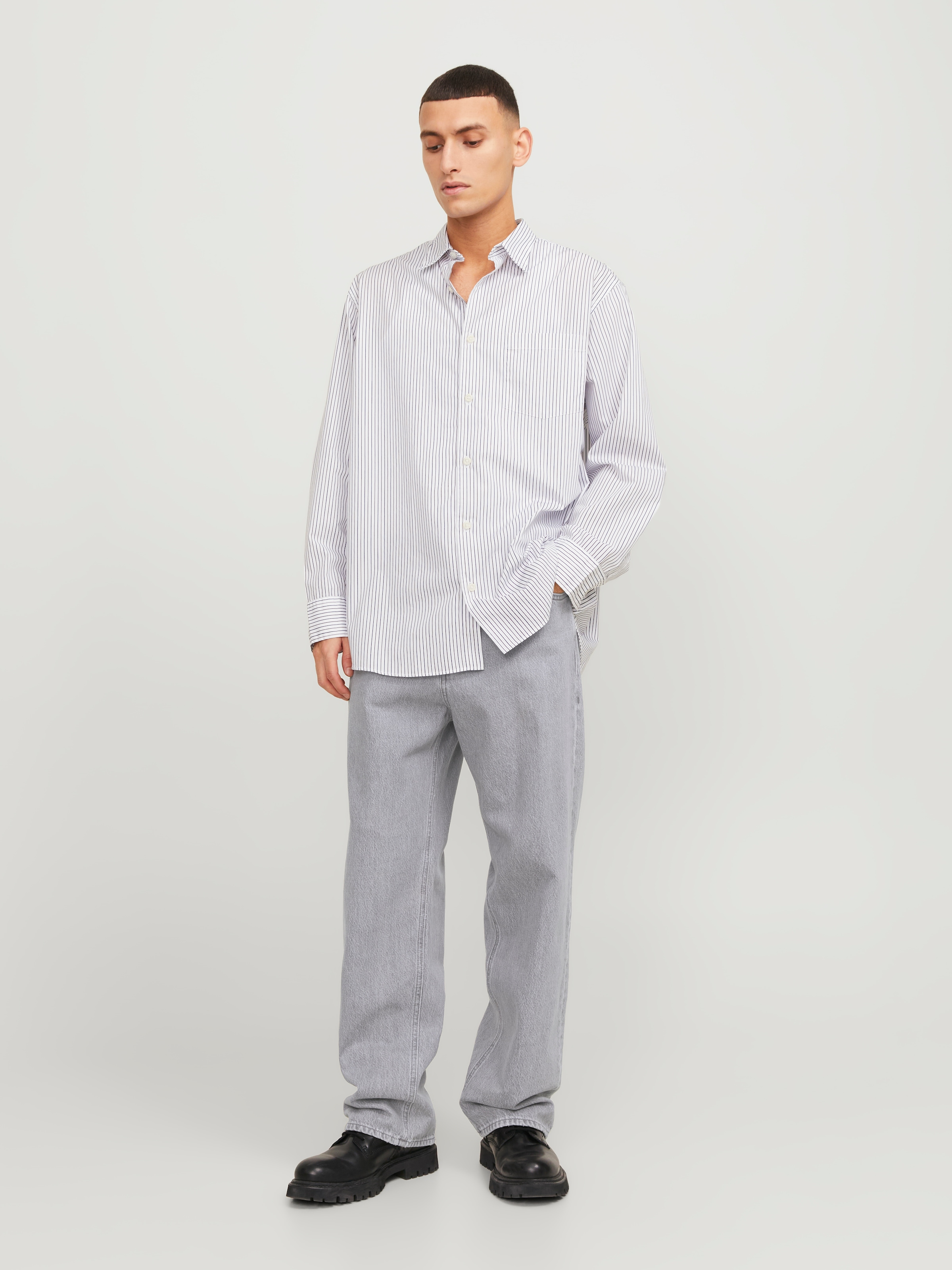Jack & Jones Relax-fit-Jeans »JJIALEX mit cleanem Look und Taschenvielfalt«, mit Gürtelschlaufen
