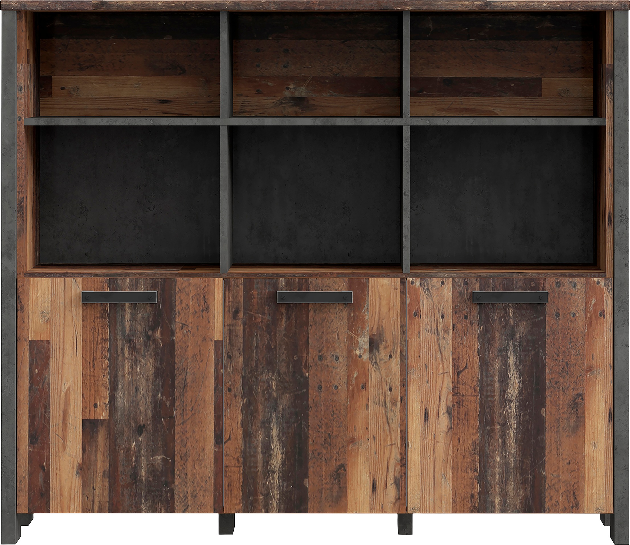 FORTE Highboard »Clif«, Höhe ca. 118 cm