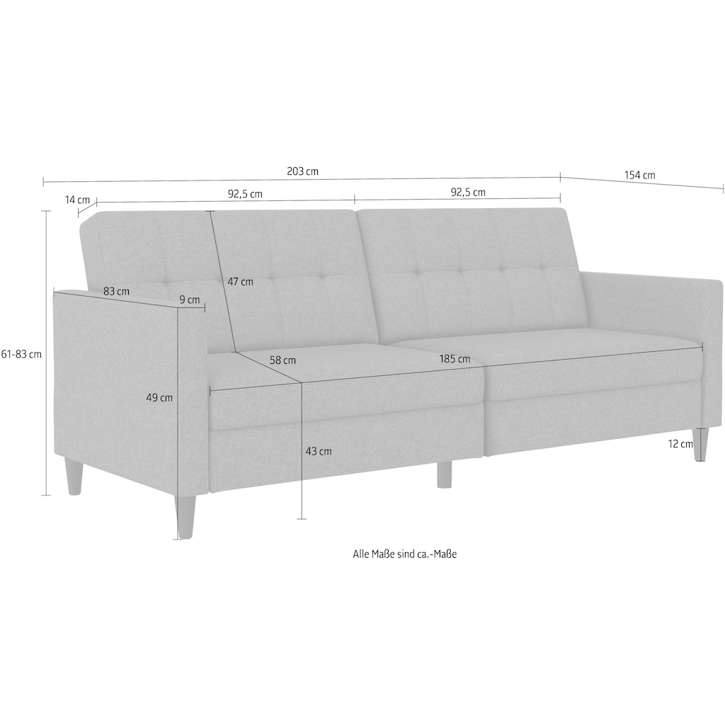 Dorel Home 3-Sitzer »Hartford«