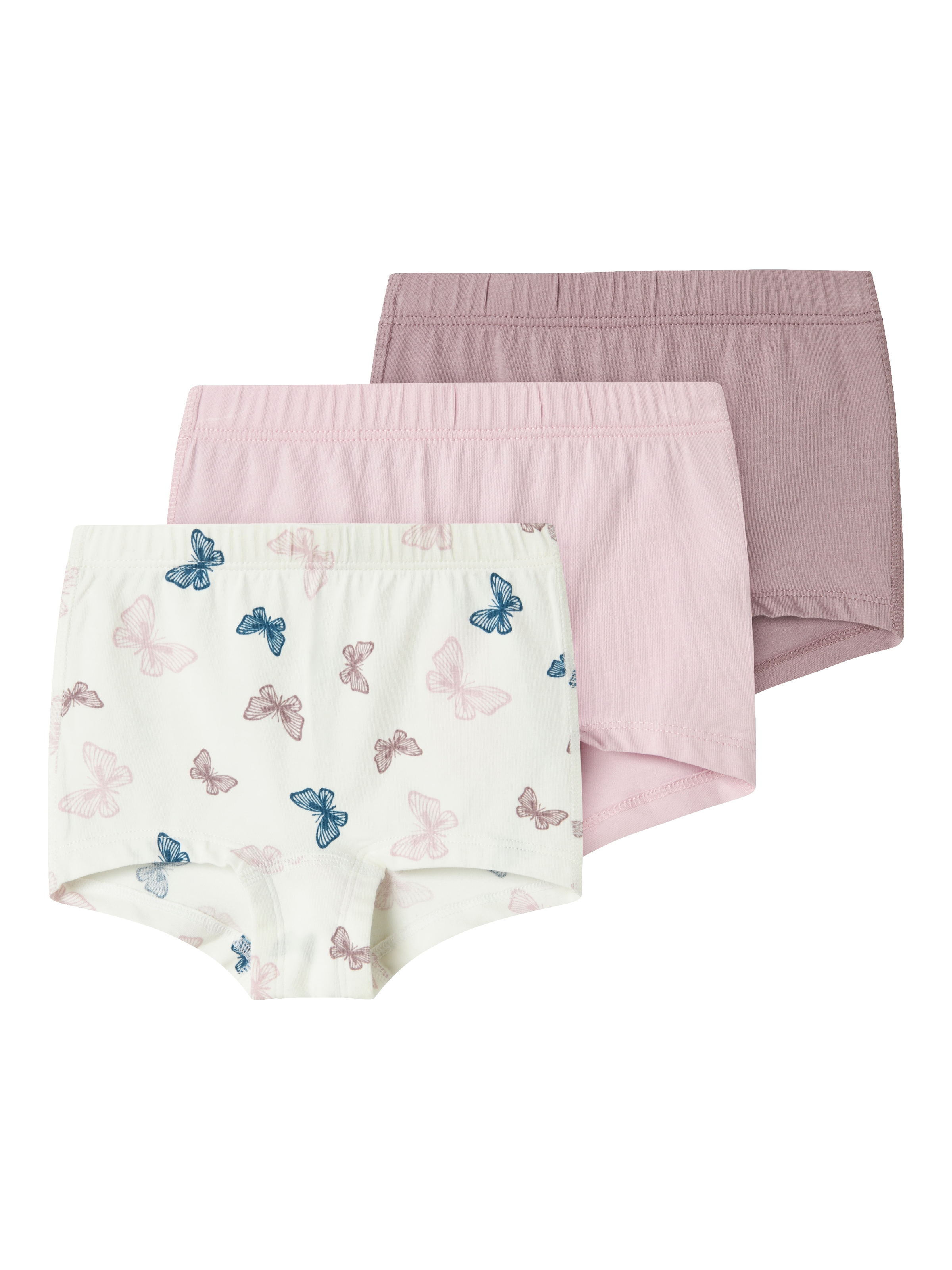 Name It Panty »NMFTIGHTS 3P JET STREAM BUTTERFLY NOOS«, (Packung, 3 St.)