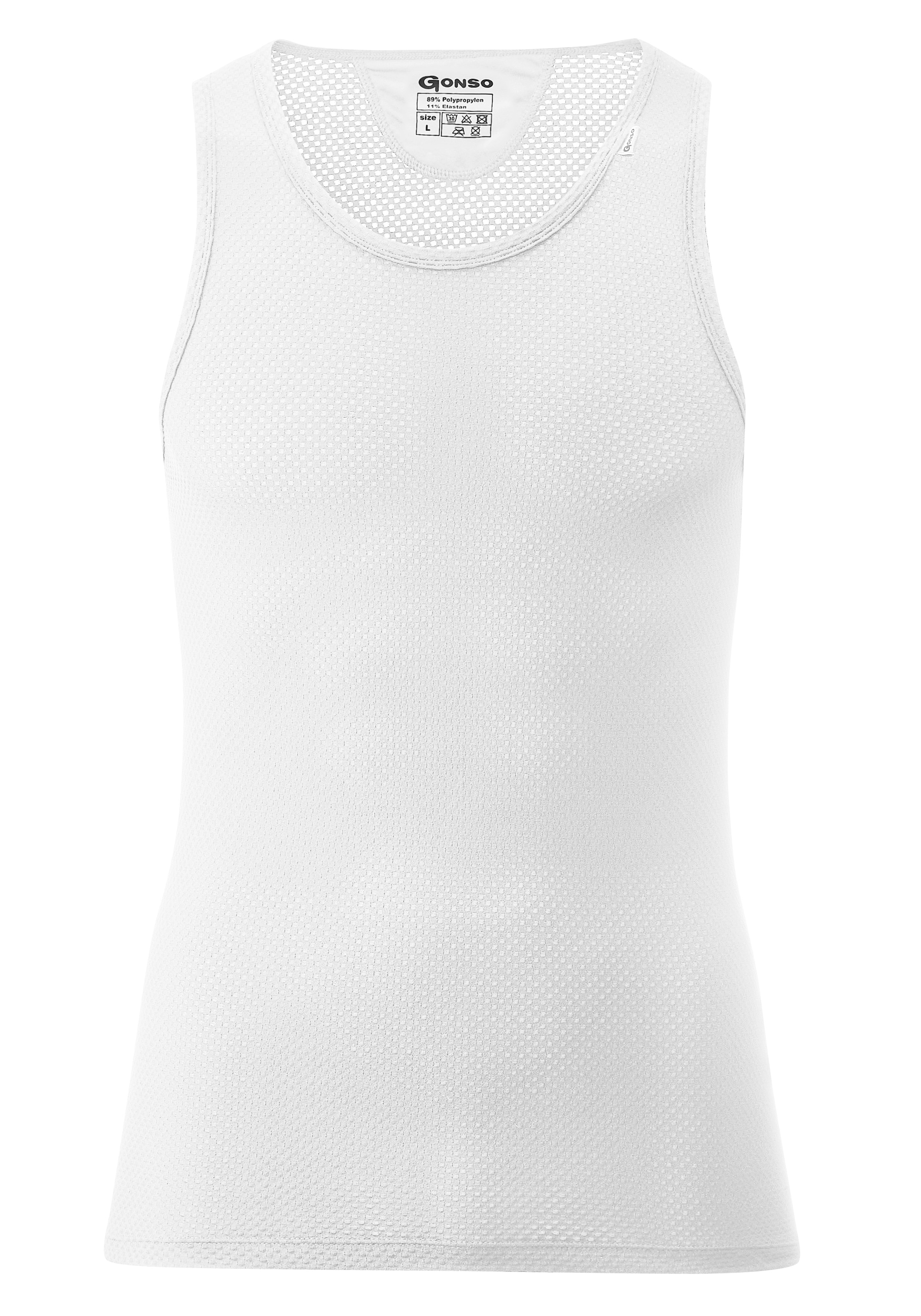 Funktionsshirt »Base Shirt Sleeveless M«, Herren Fahrrad-Unterhemd, elastisch und...