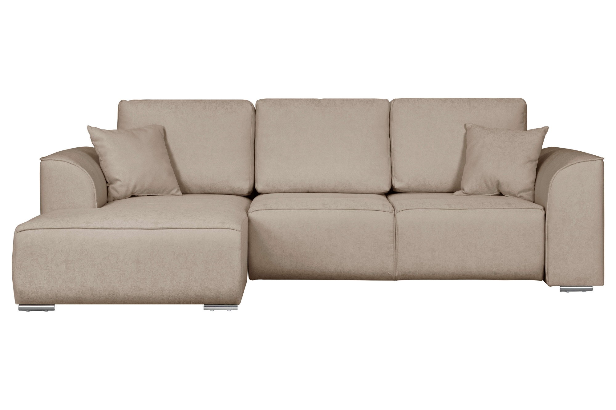 INOSIGN Ecksofa »BEATRICE optionale Schlafsofa mit Bettkasten, B/T/H: 265/170/86 cm«, L-Form, wahlweise auch mit Bettfunktion und Bettkasten