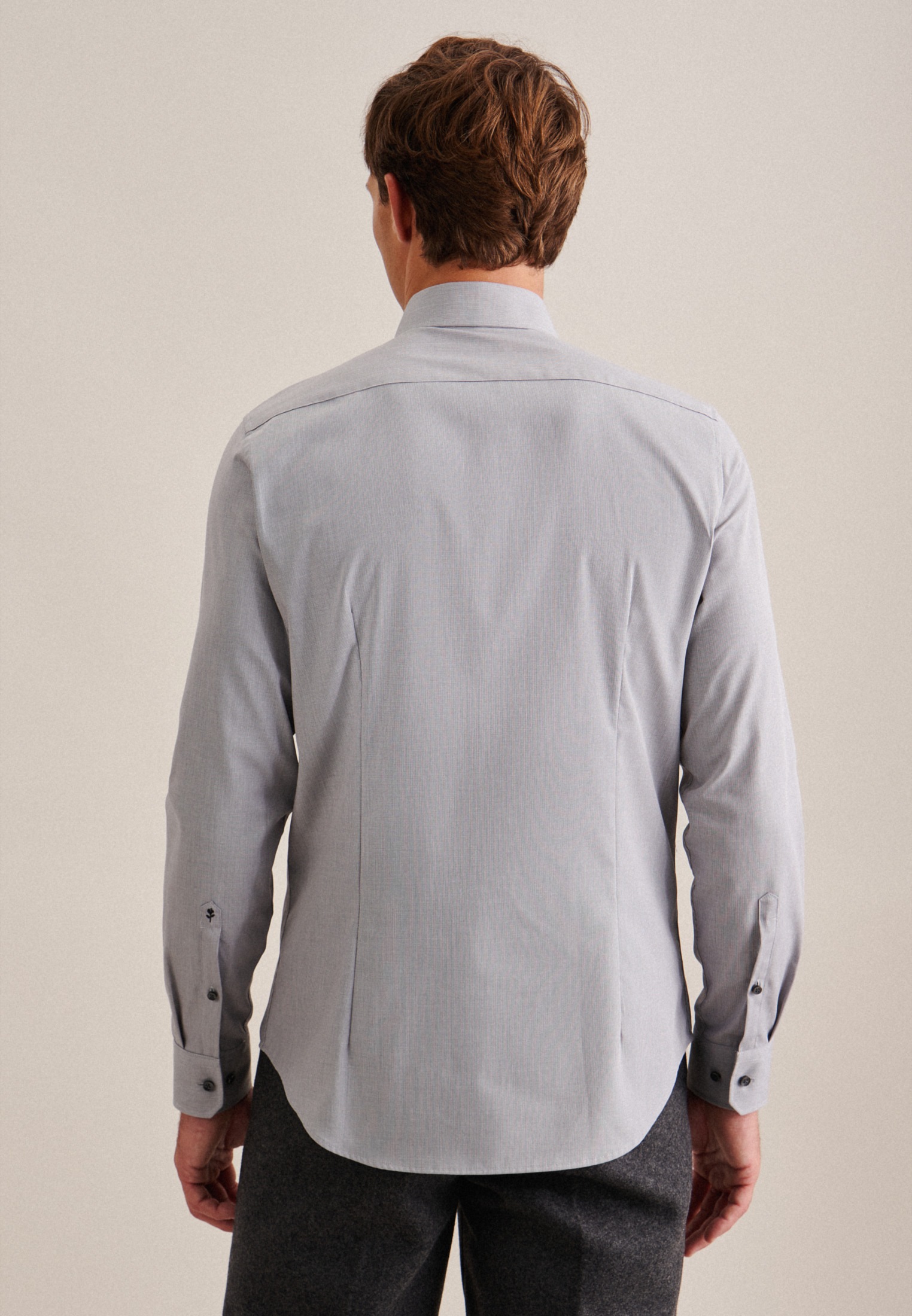 seidensticker Businesshemd »Slim«, Slim Langarm Kentkragen Uni
