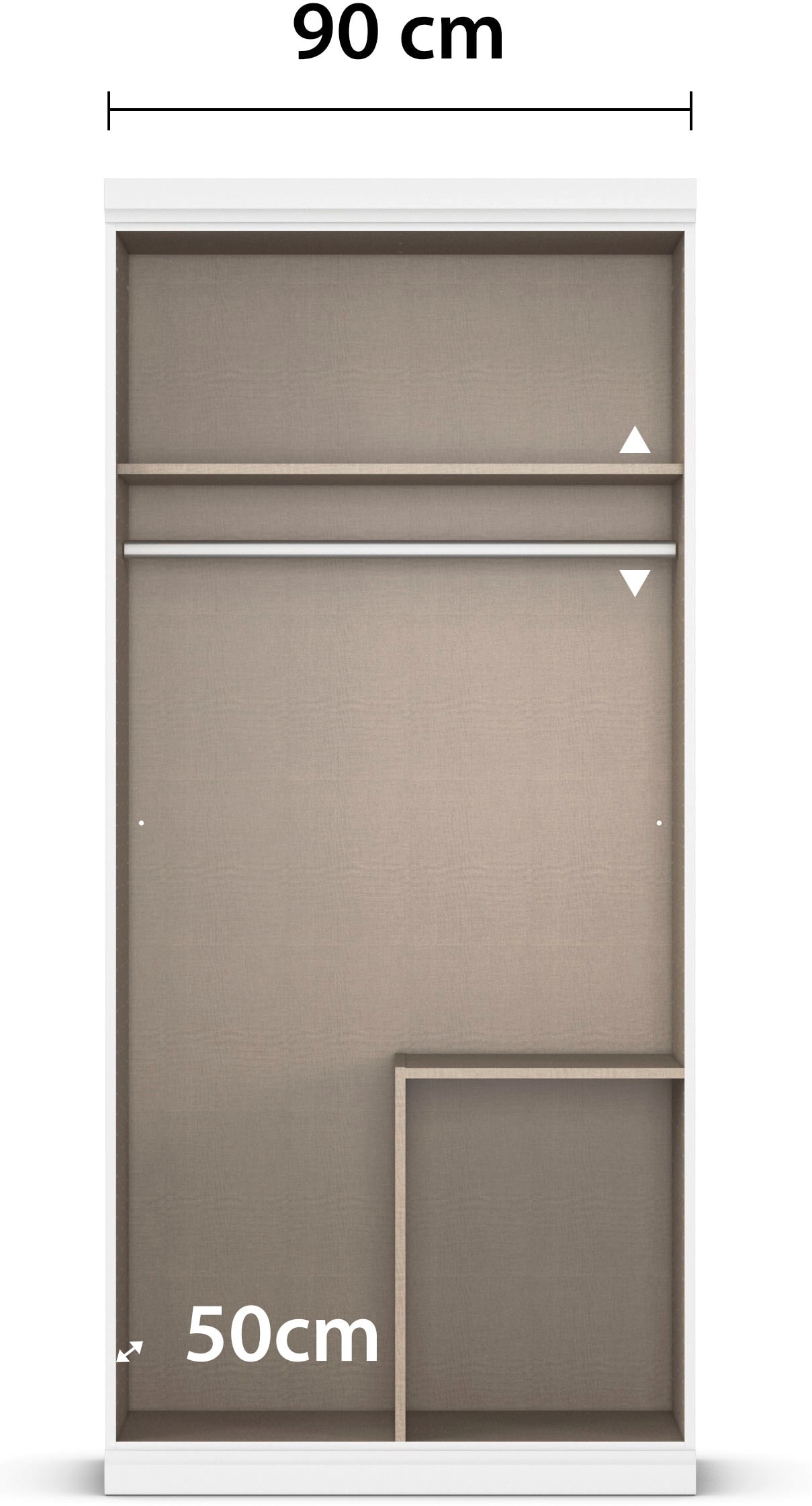 rauch Jugendzimmer-Set »Kinderzimmer Komplettzimmer Schlafzimmer-Set (4-tlg.) MARLENE« Set, in 3 verschiedenen Ausstattungen BASIC/CLASSIC/PREMIUM, 4 Stk. tlg. erhältlich in verschiedenen Bett- und Schrank-Breiten MADE IN GERMANY