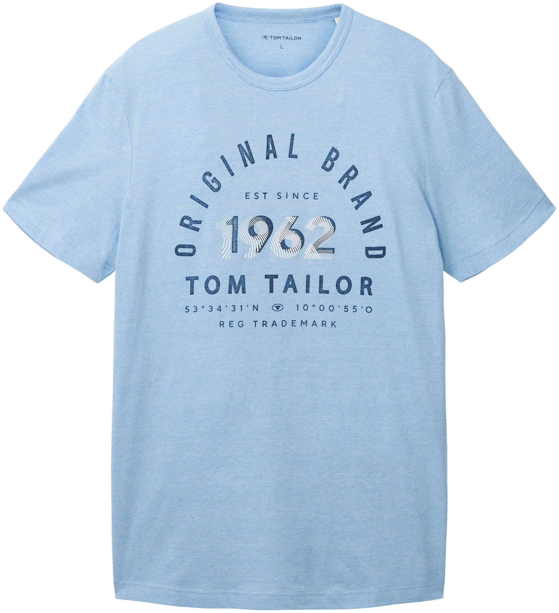 TOM TAILOR T-Shirt, mit Rundhalsausschnitt bei ♕