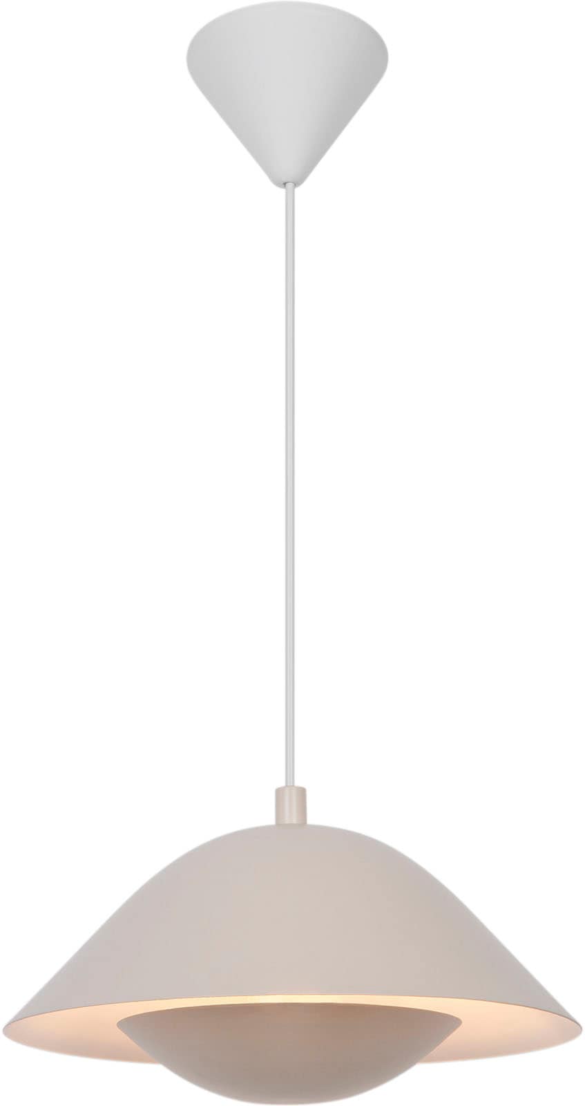 Nordlux Pendelleuchte »Freya« E27 1 Stk. Organisch geformtes Pendel im nordischen Design