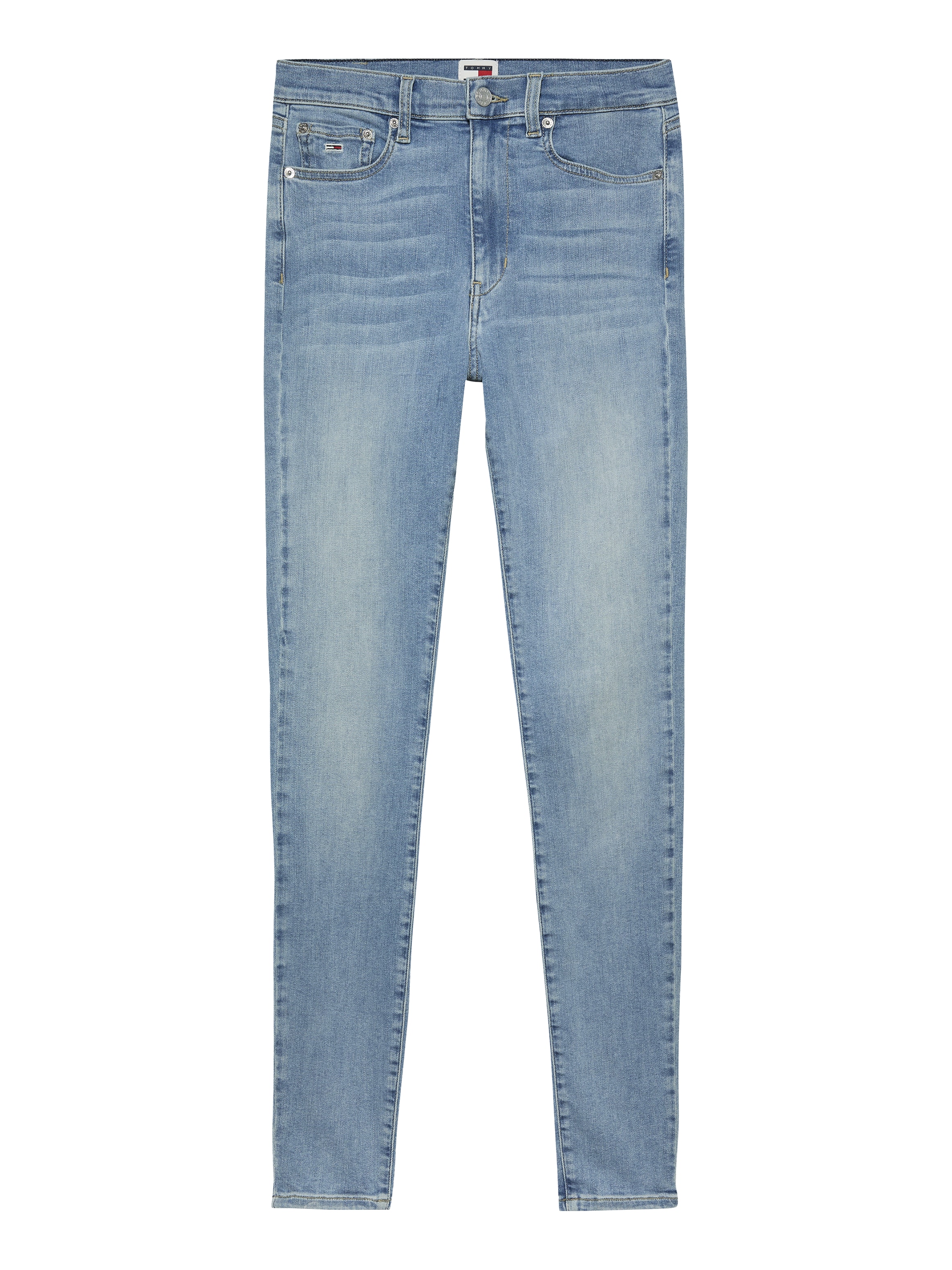 Tommy Jeans Skinny-fit-Jeans »Sylvia High Rise Skinny«, mit Logo-Badge