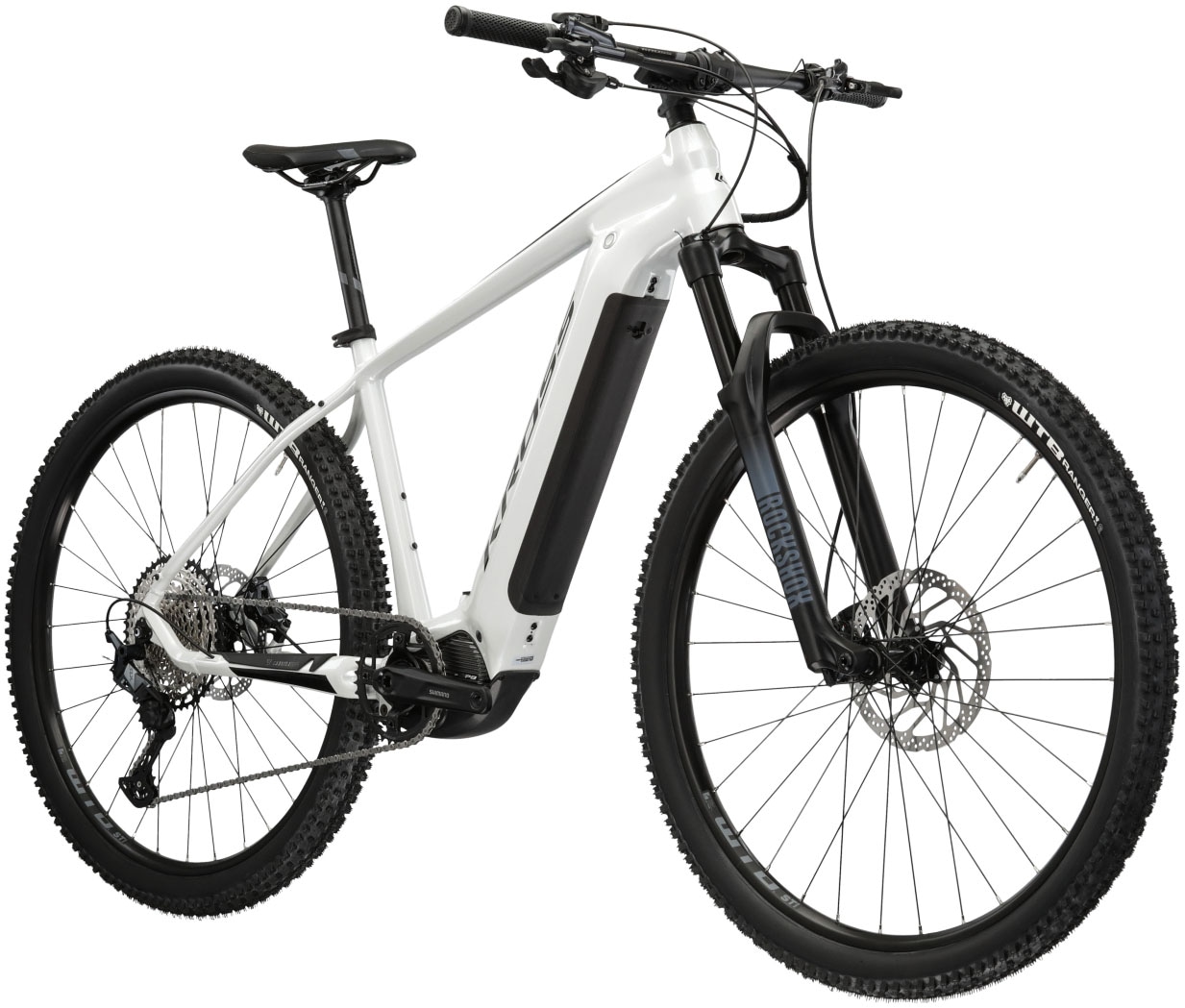 Kross E-Bike »E-MTB Level Boost 3.0 29 Zoll weiß«, 12 Gang, Shimano, DEORE SLX M7100, Mittelmotor 250 W, Pedelec, Elektrofahrrad für Damen und Herren
