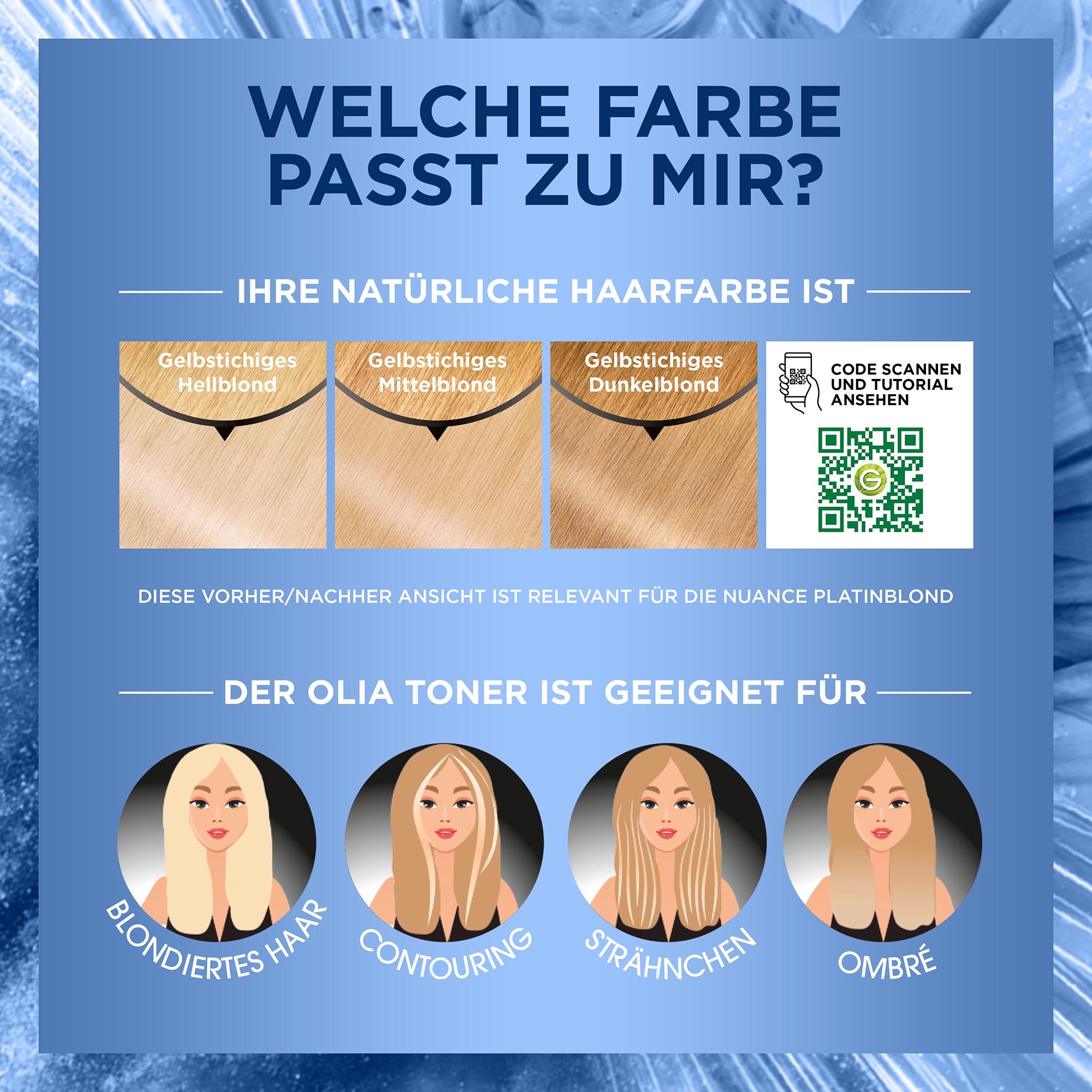 GARNIER Toner »Garnier Olia Toner«, mit hoher Wirksamkeit