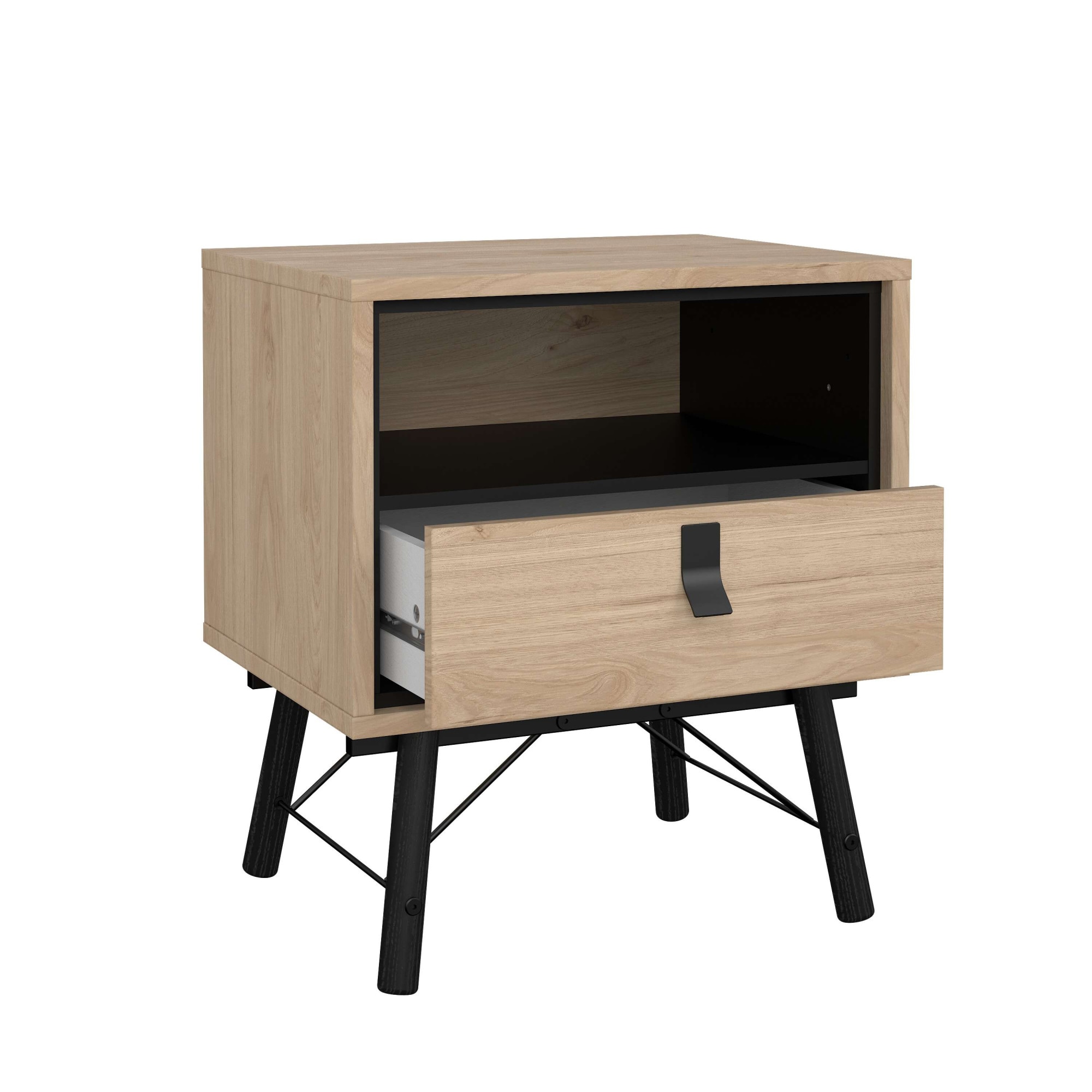 andas Nachttisch »RY« Breite/Höhe 53/60 cm, 1 offenes Fach, 1 Schublade