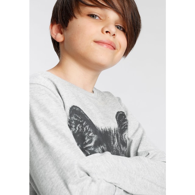 KIDSWORLD Langarmshirt »Wolf« bei ♕