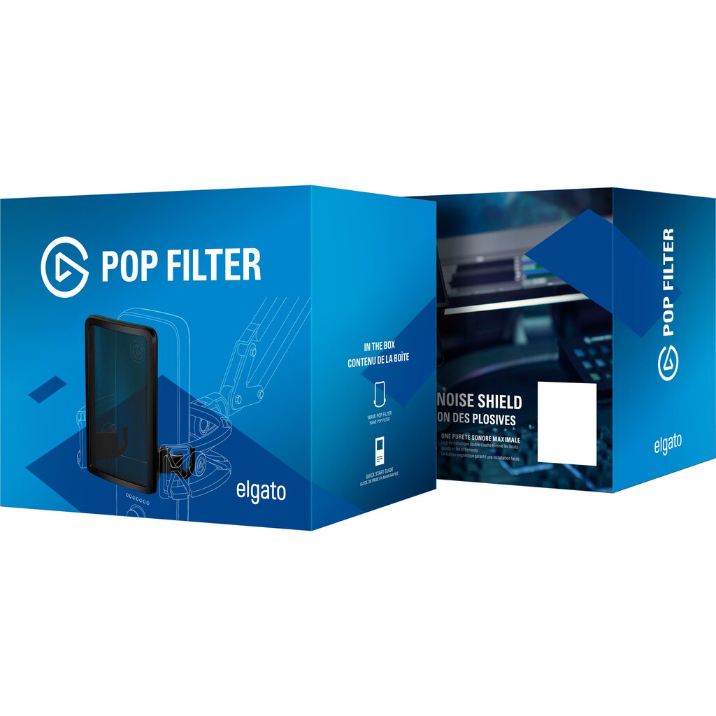 Elgato Mikrofon »Pop Filter für Wave Series«, (1 tlg.)