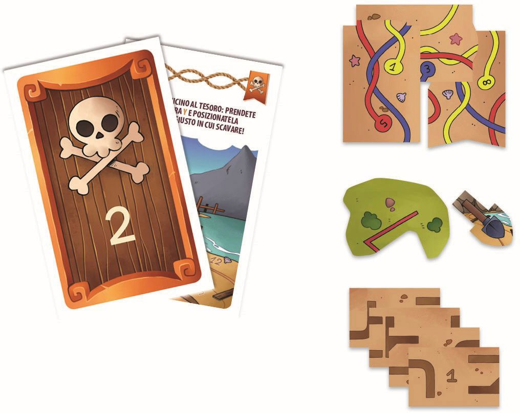 Clementoni® Spiel »Galileo, Escape Game Junior Die Insel der Piraten«, Made in Europe