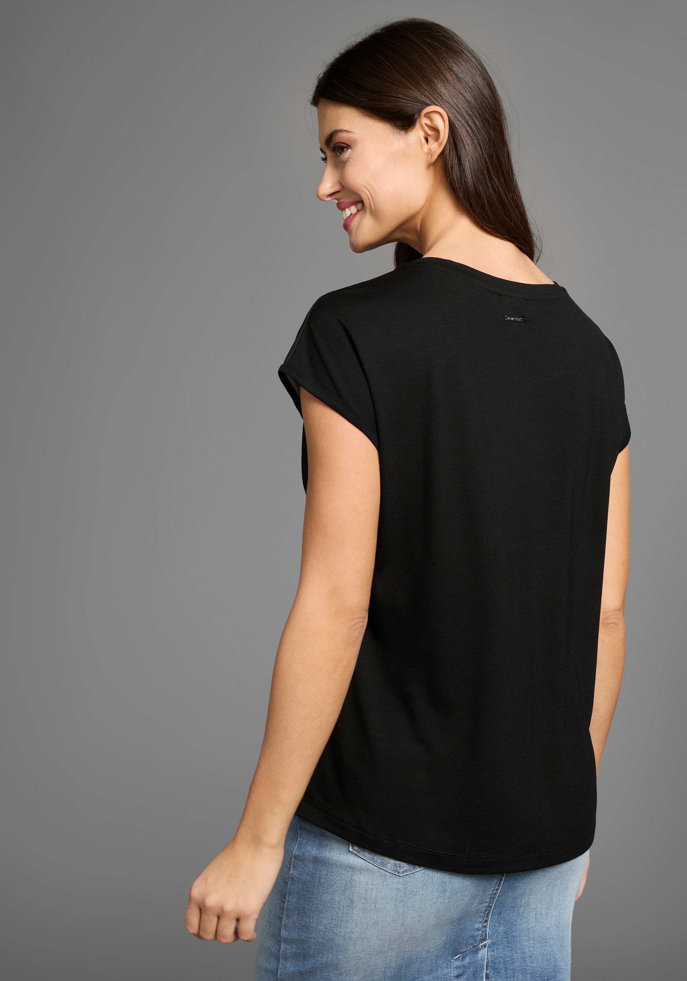 Laura Scott Shirtbluse, mit sommerlichen Fotoprint - NEUE KOLLEKTION
