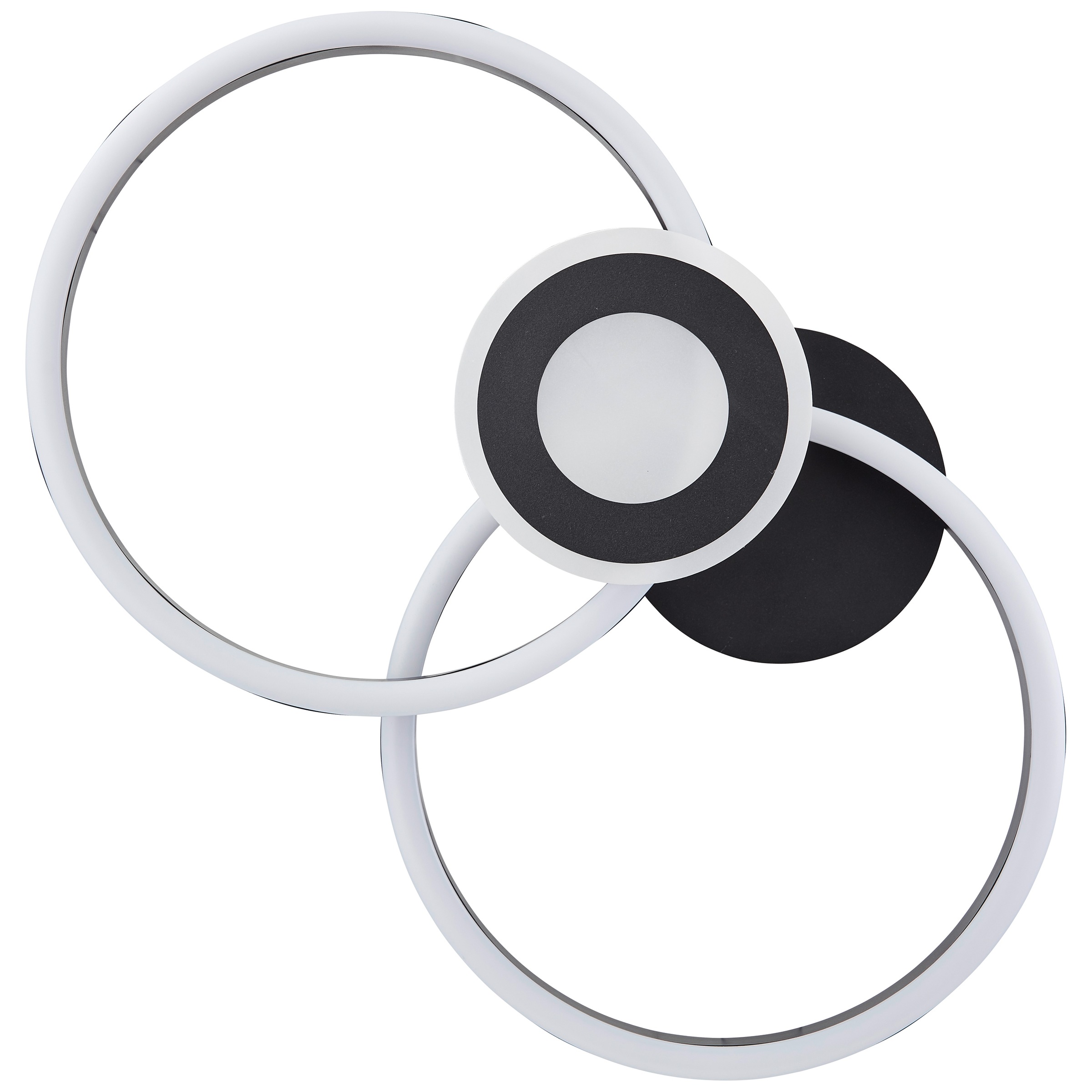 Brilliant LED Deckenleuchte »Avanza« LED-Modul Warmweiß LED-Profilleuchte, 30 x 52 cm, 2900 lm, 3000 K, schwenkbar, schwarz