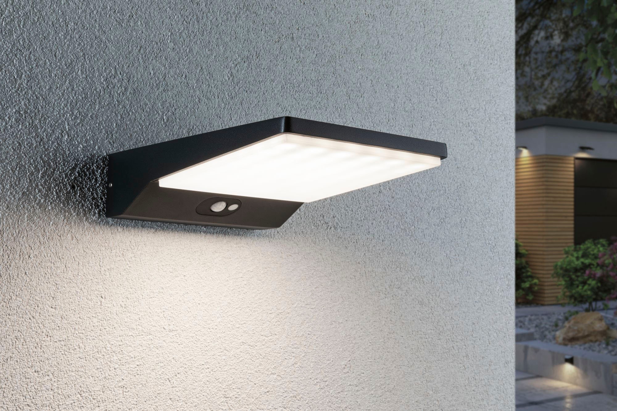 Paulmann Außen-Wandleuchte »IP44«, 1 flammig, Leuchtmittel LED-Modul | LED fest integriert, LED-Modul, 3.000K 5W Aluminium