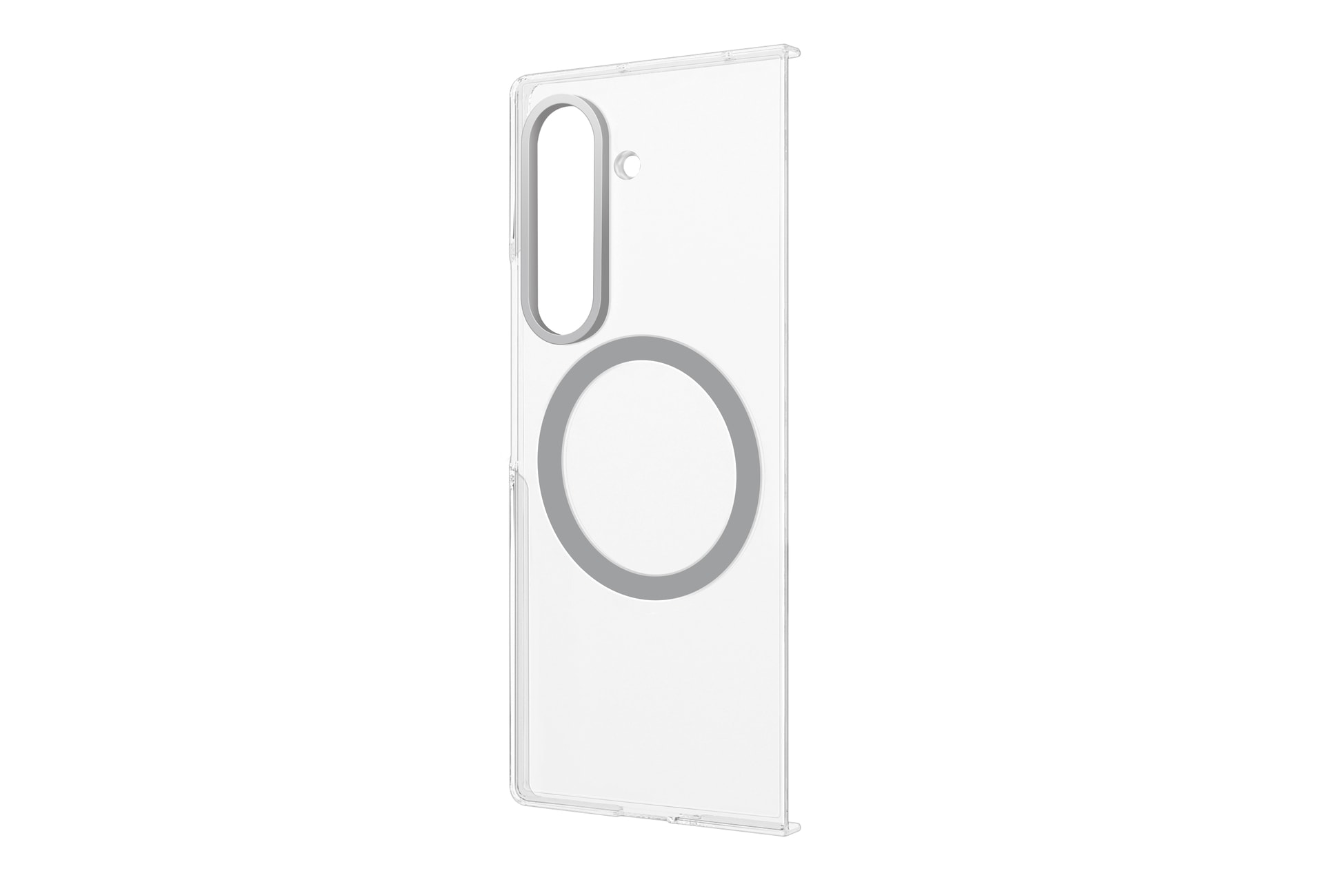 Samsung Handyhülle »Clear Magnet Case für Samsung Galaxy Z Fold7« Samsung Galaxy Z Fold7 Backcover, Schutzhülle, Handyschutzhülle, Case, Schutzcase, stoßfest