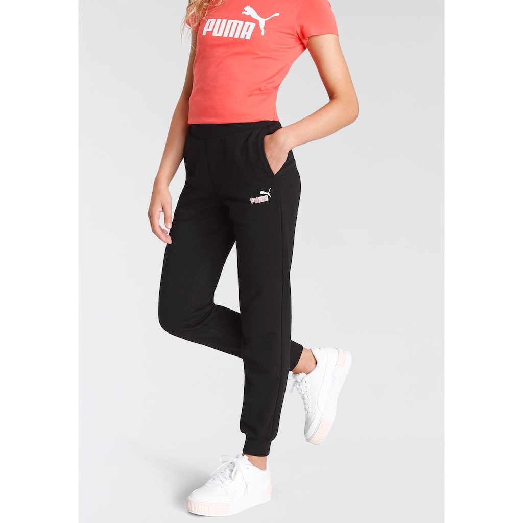 PUMA Jogginghose »ESS+ Bloom Sweatpants TR cl G«