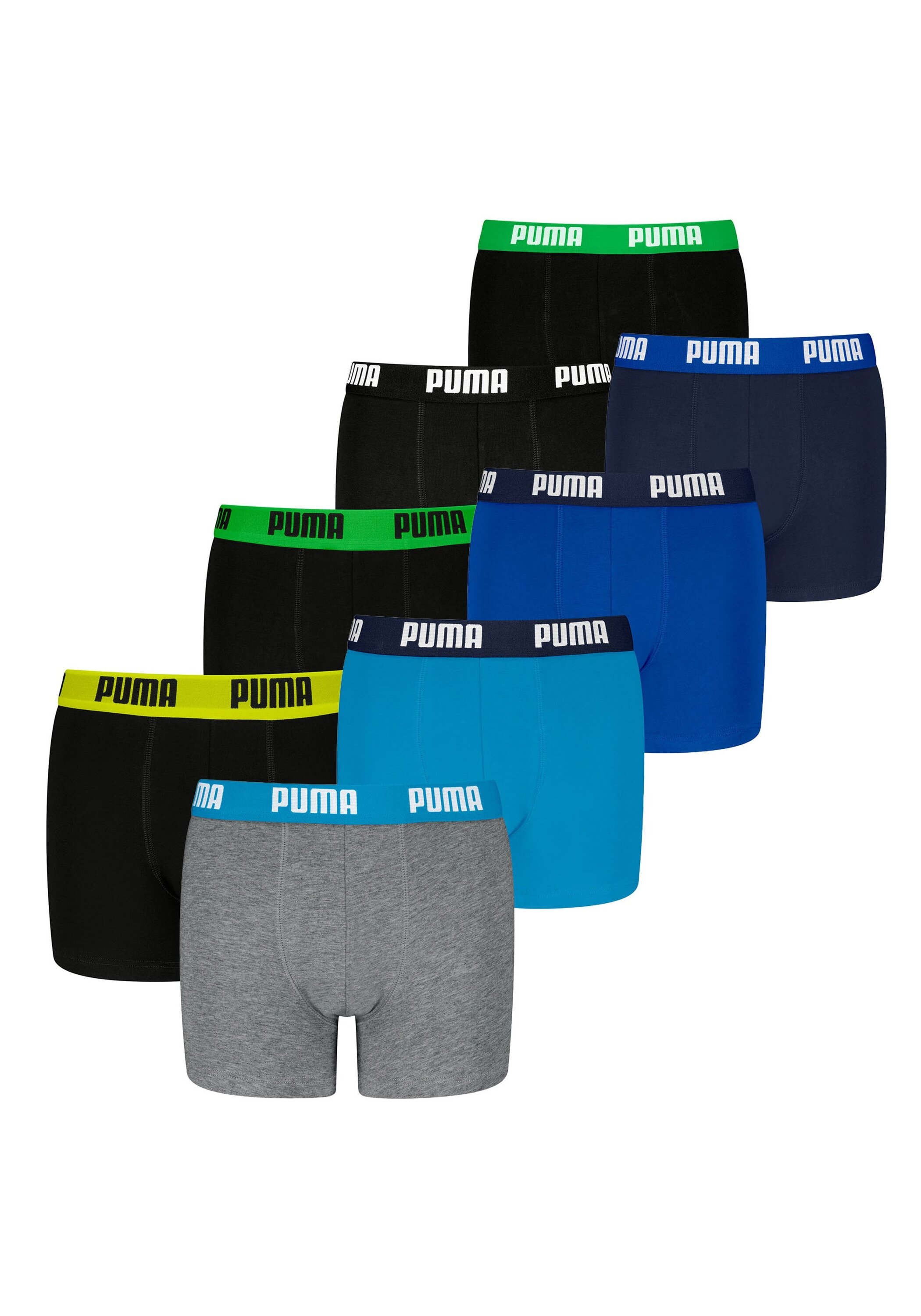 PUMA Boxershorts »Boxershort Everyday Basic Boxers ECOM 8P 8er Pack«