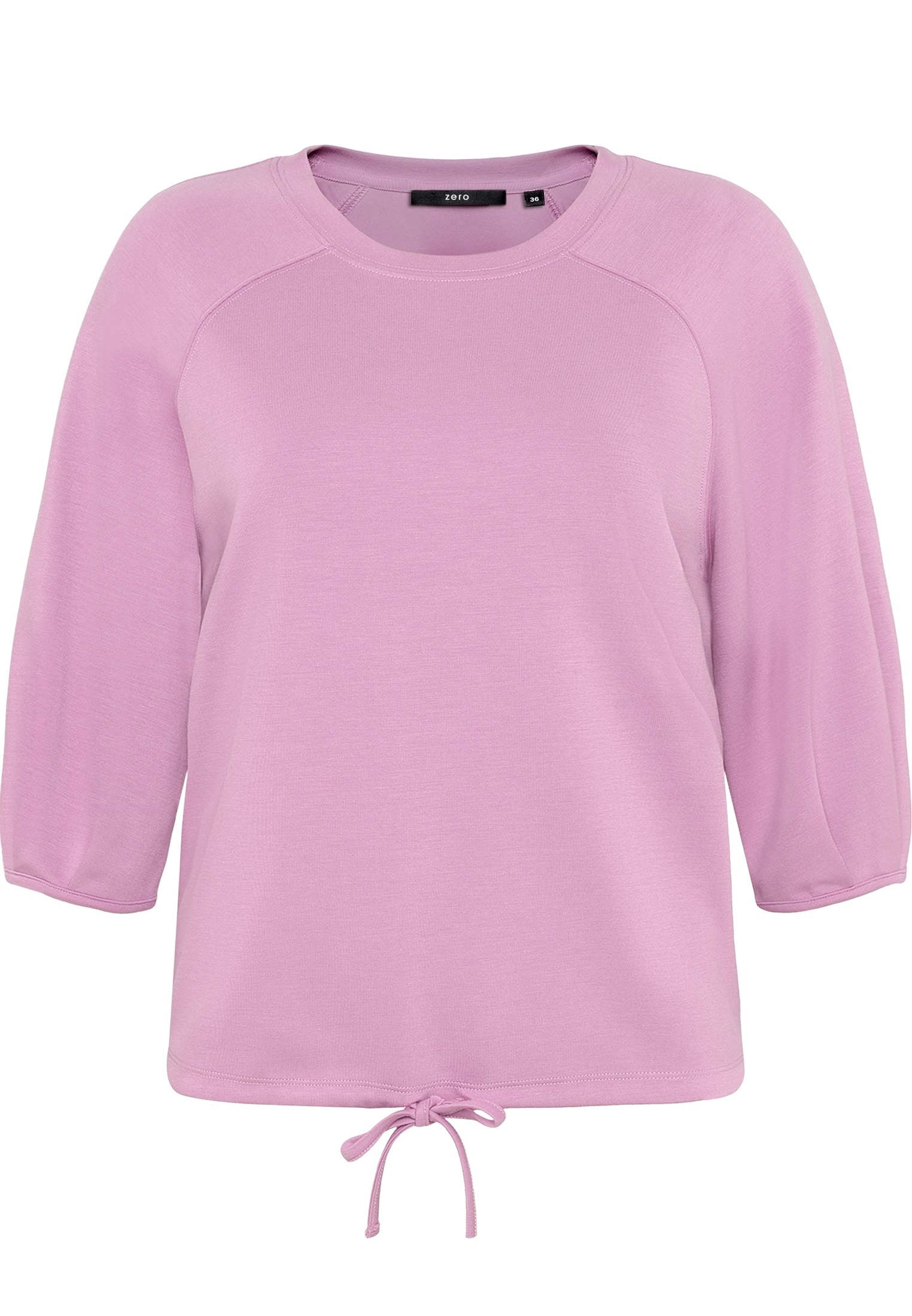 Zero Sweatshirt »Sweatshirt unifarben«

